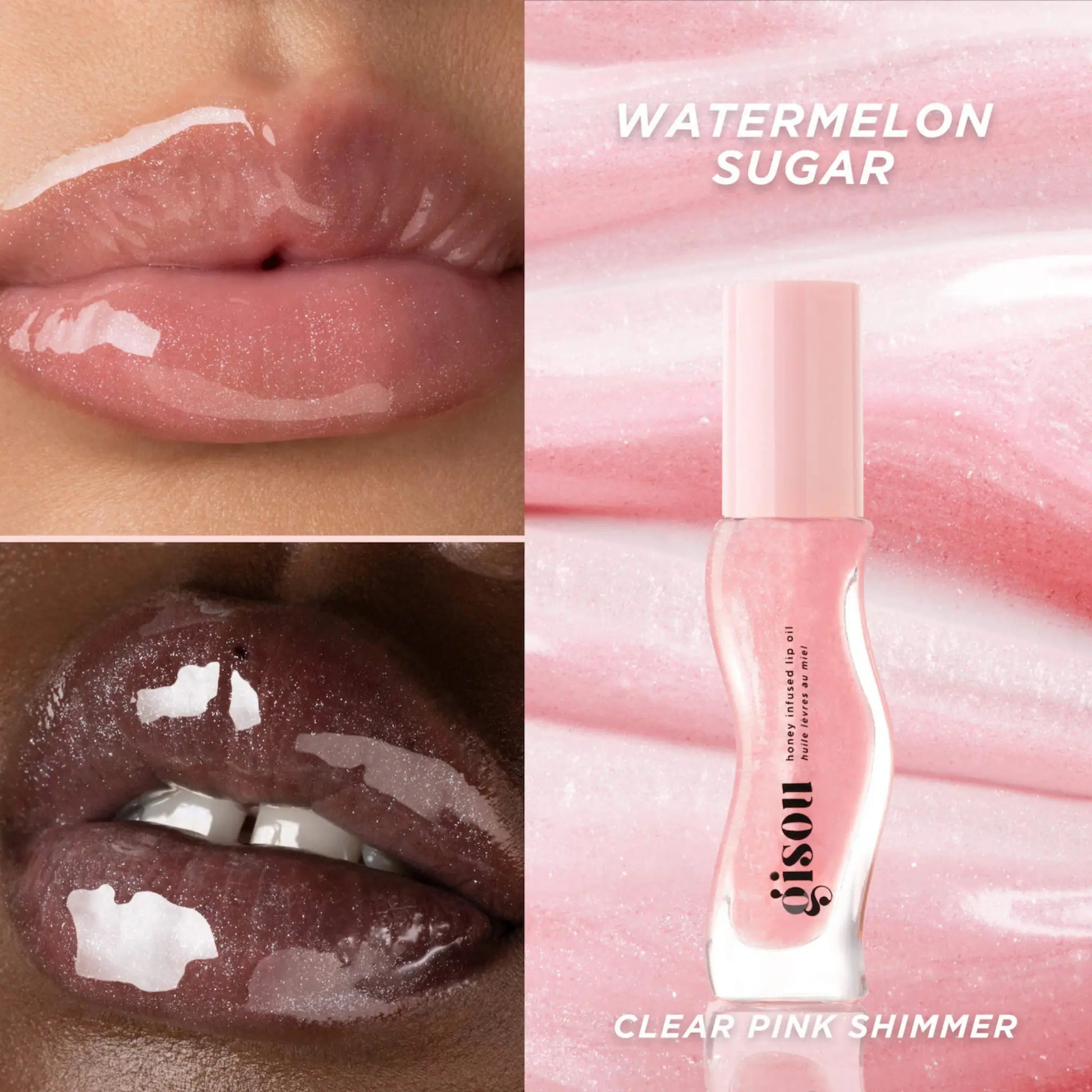 Масло для губ Gisou — Honey Infused Hydrating Lip Oil / Watermelon Sugar Findy Uzbekistan