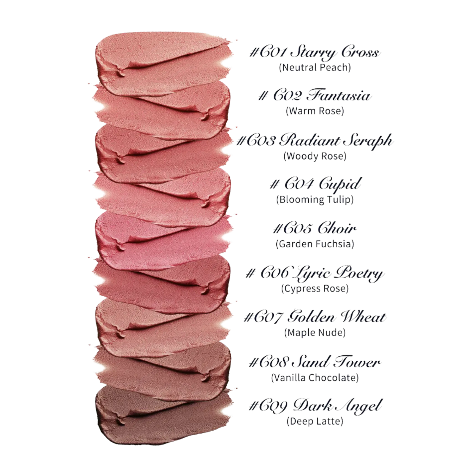 Матовая помада Flower Knows — Little Angel Matte Lipstick / C09 Dark Angel Findy Uzbekistan