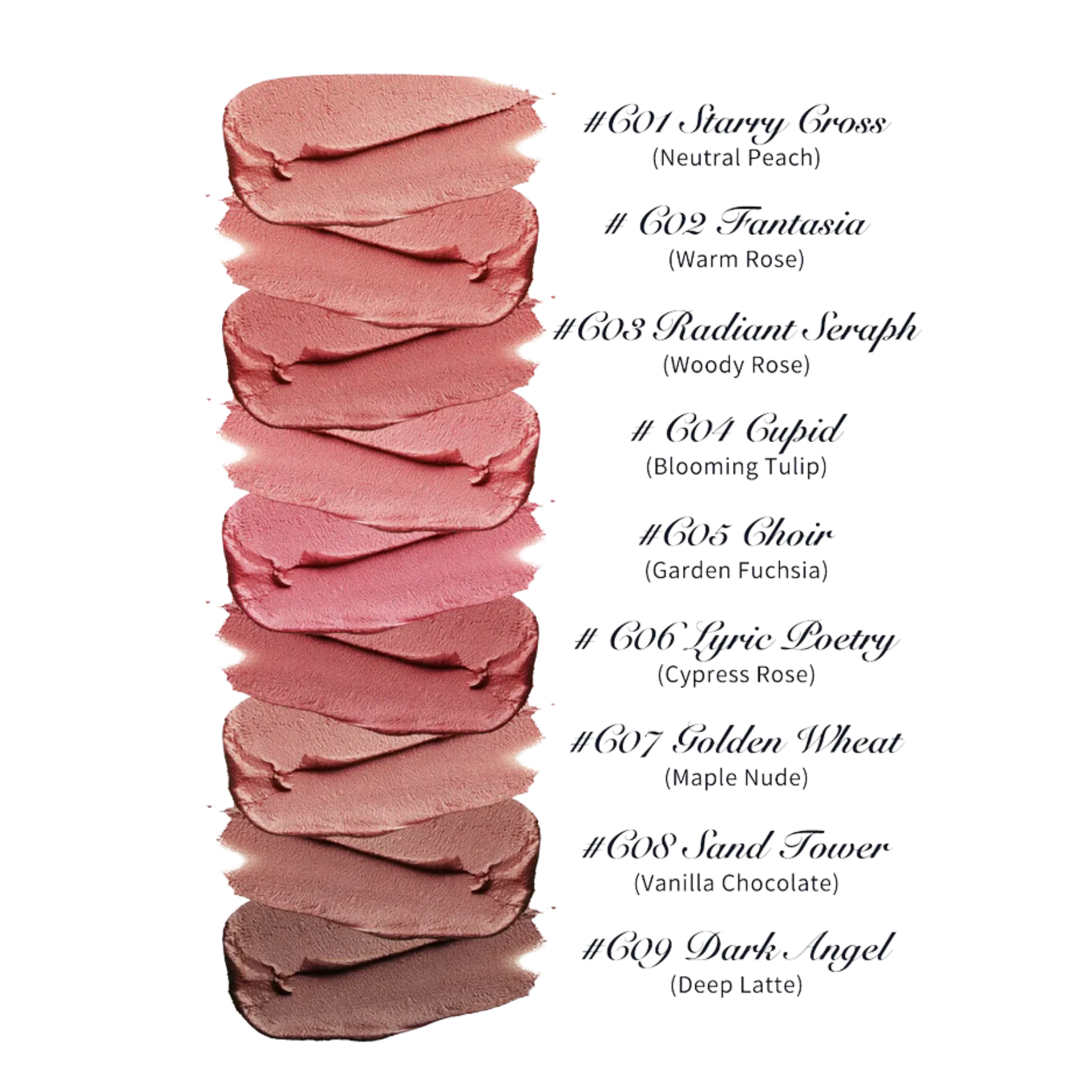 Матовая помада Flower Knows — Little Angel Matte Lipstick / C09 Dark Angel Findy Uzbekistan
