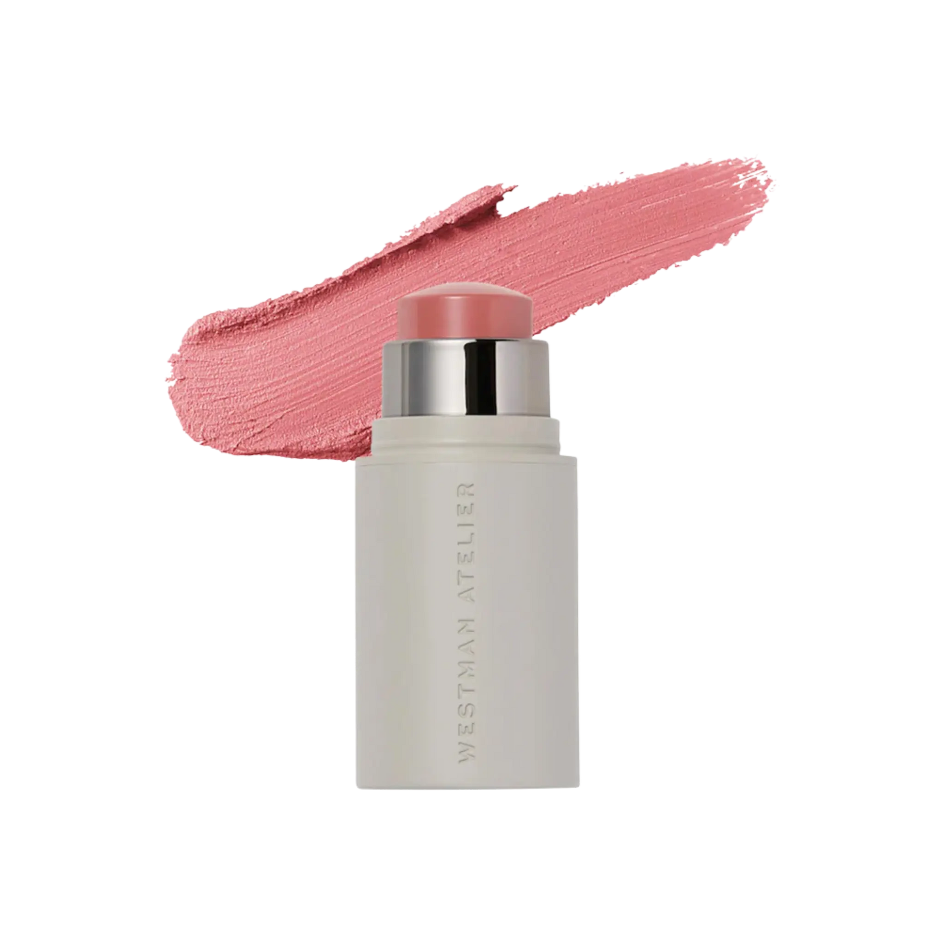 Мини кремовые румяна-стик для губ и щек / Westman Atelier Baby Cheeks Lip + Cheek Cream Blush Stick / Petal Westman Atelier