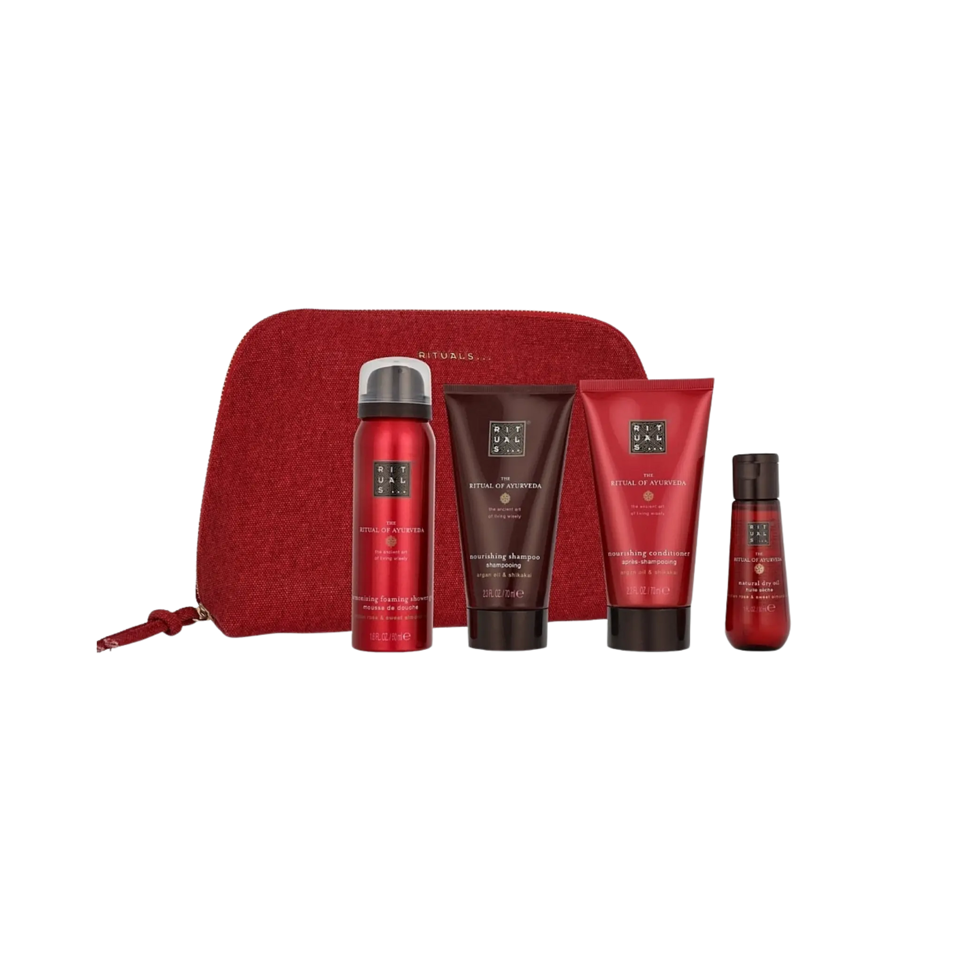 Мини набор с косметичкой /  Rituals The Ritual of Ayurveda - Gift Set Ritual