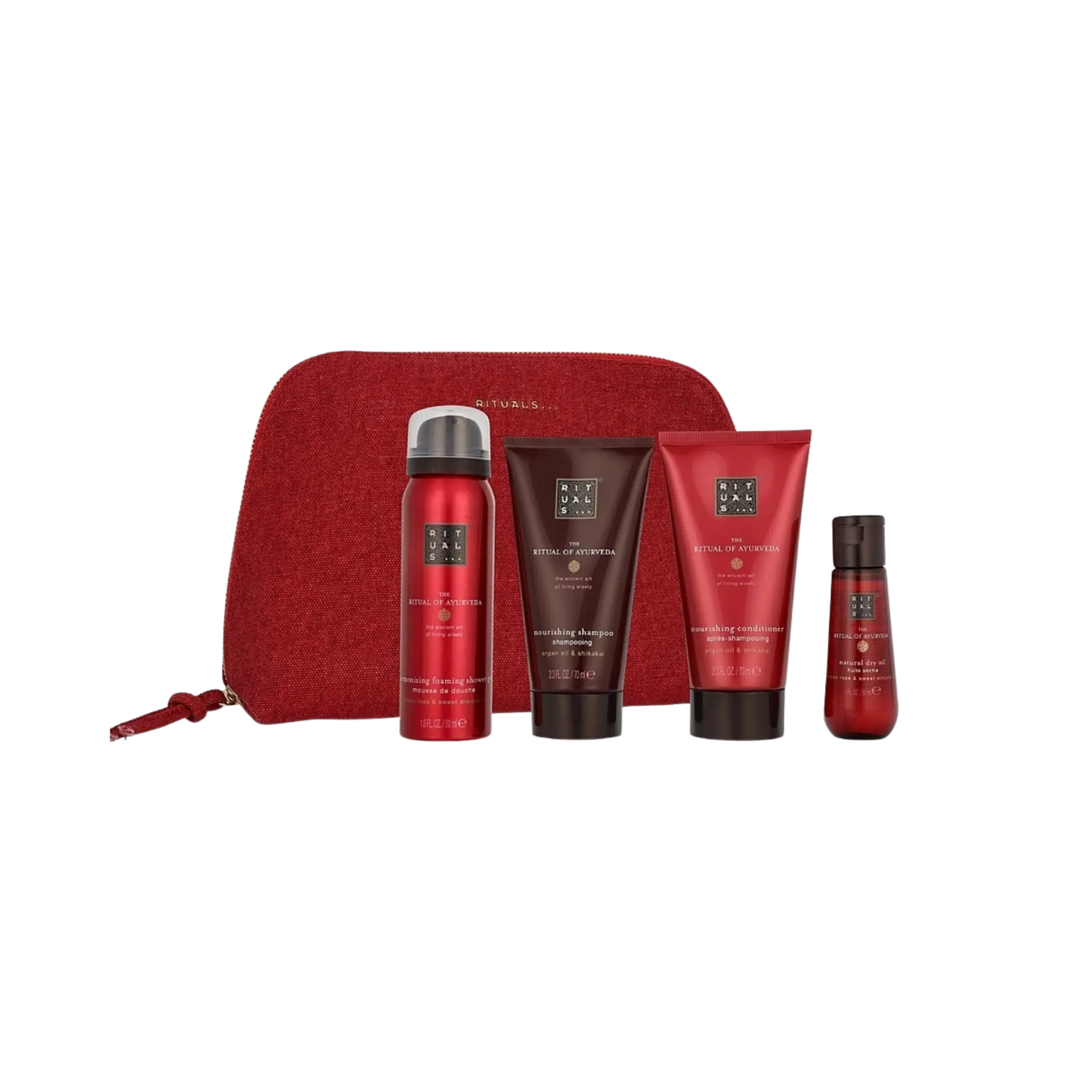 Мини набор с косметичкой /  Rituals The Ritual of Ayurveda - Gift Set Ritual
