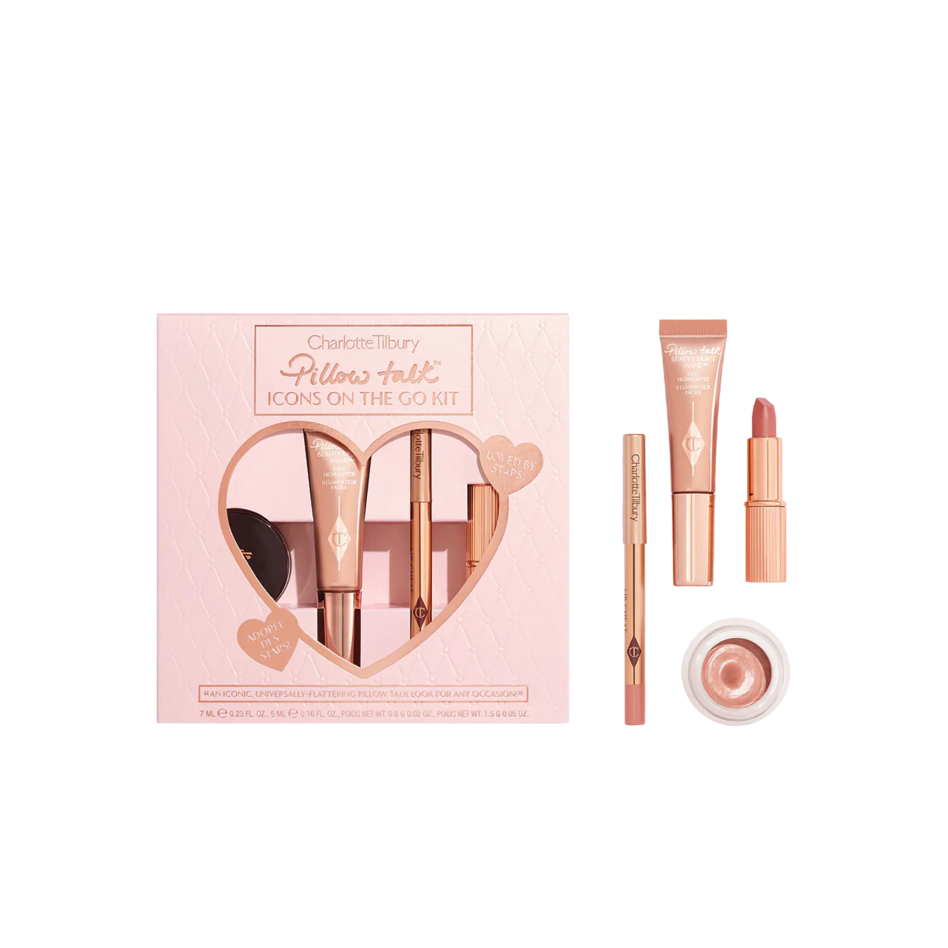 Набор Charlotte Tilbury — Pillow Talk Icons On The Go Kit Findy Uzbekistan