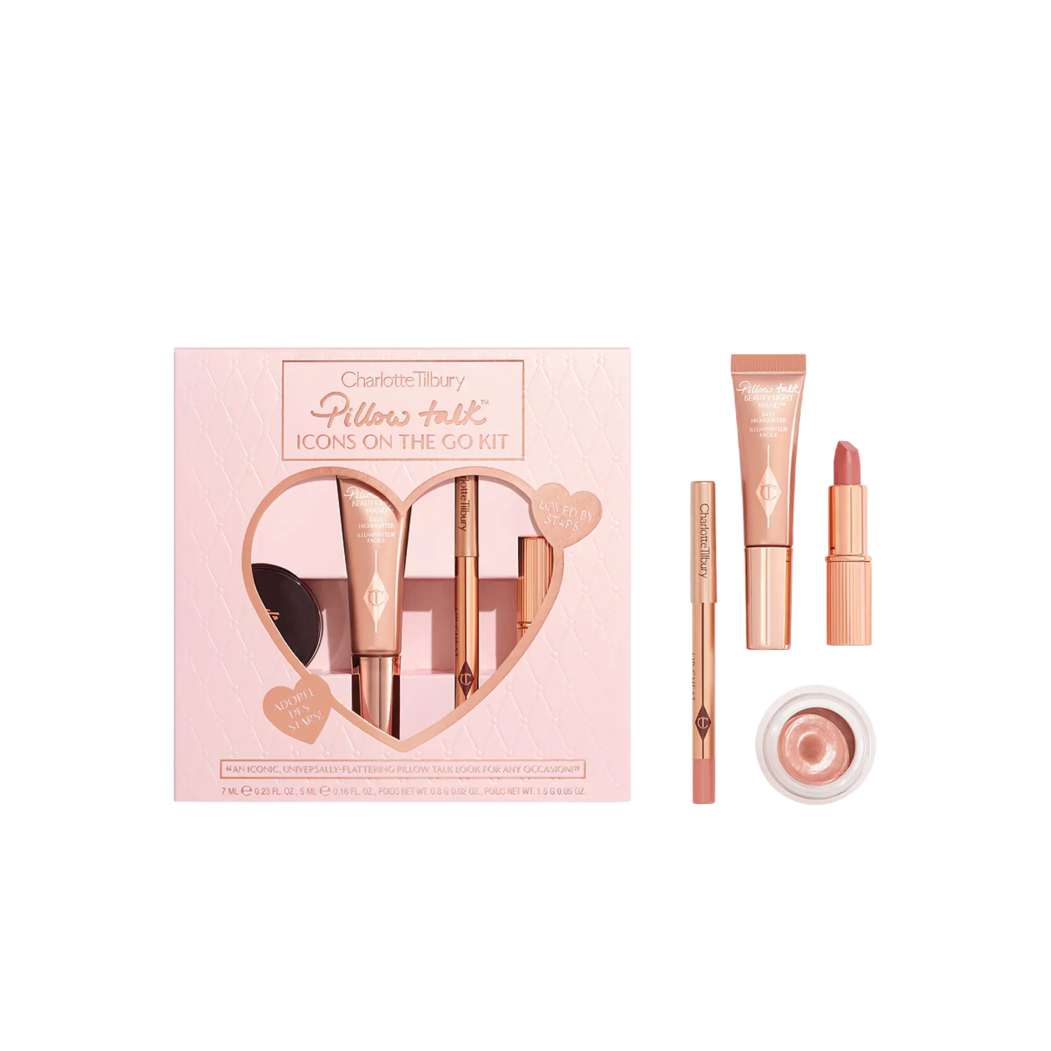 Набор Charlotte Tilbury — Pillow Talk Icons On The Go Kit Findy Uzbekistan