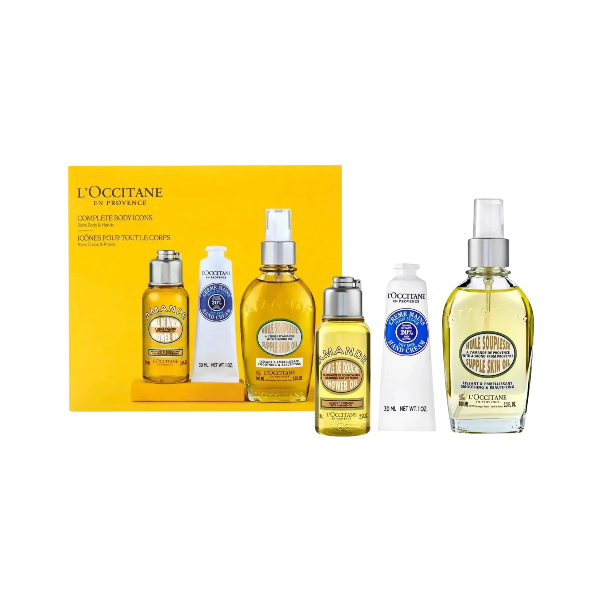 Набор L’Occitane Complete Body Icons Kit Gift Set / для всех типов кожи Findy Uzbekistan