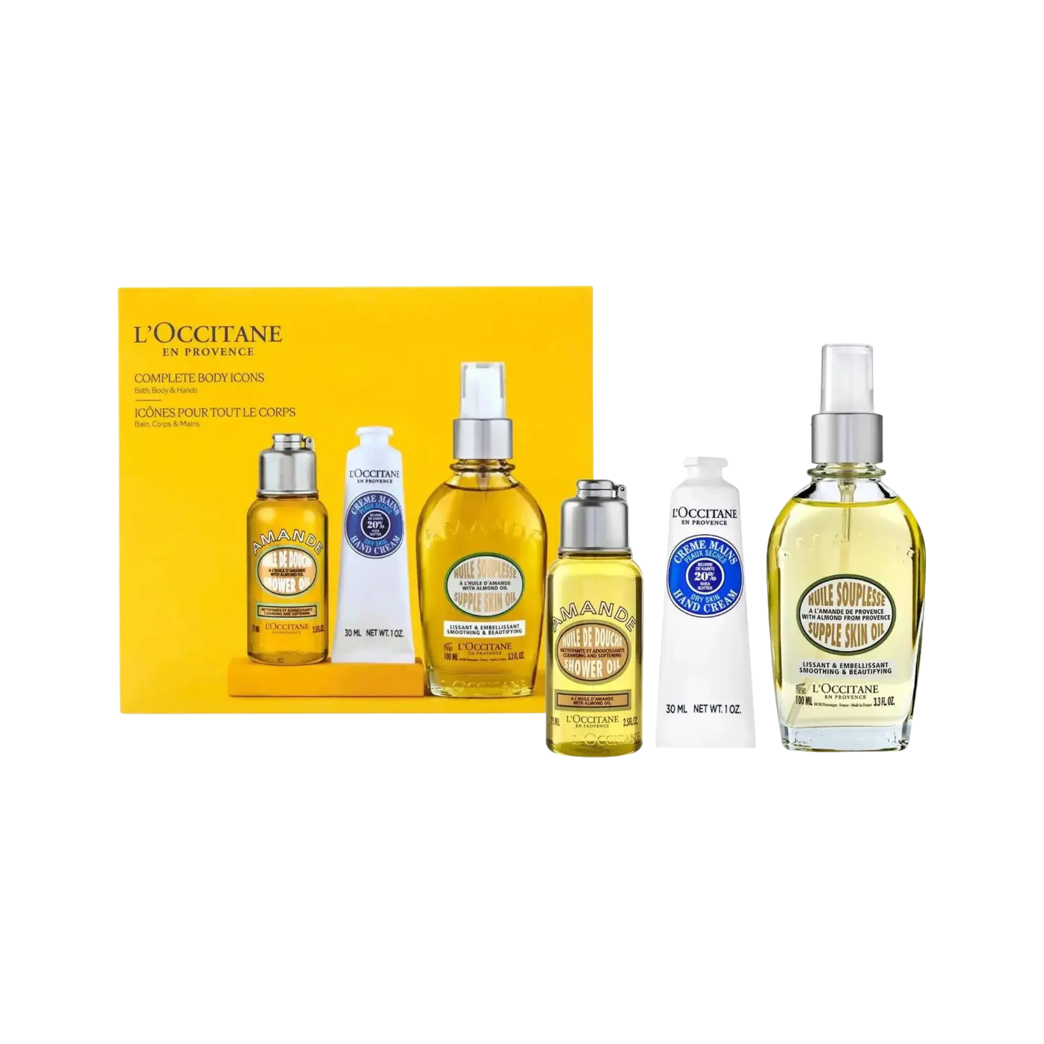 Набор L’Occitane Complete Body Icons Kit Gift Set / для всех типов кожи Findy Uzbekistan
