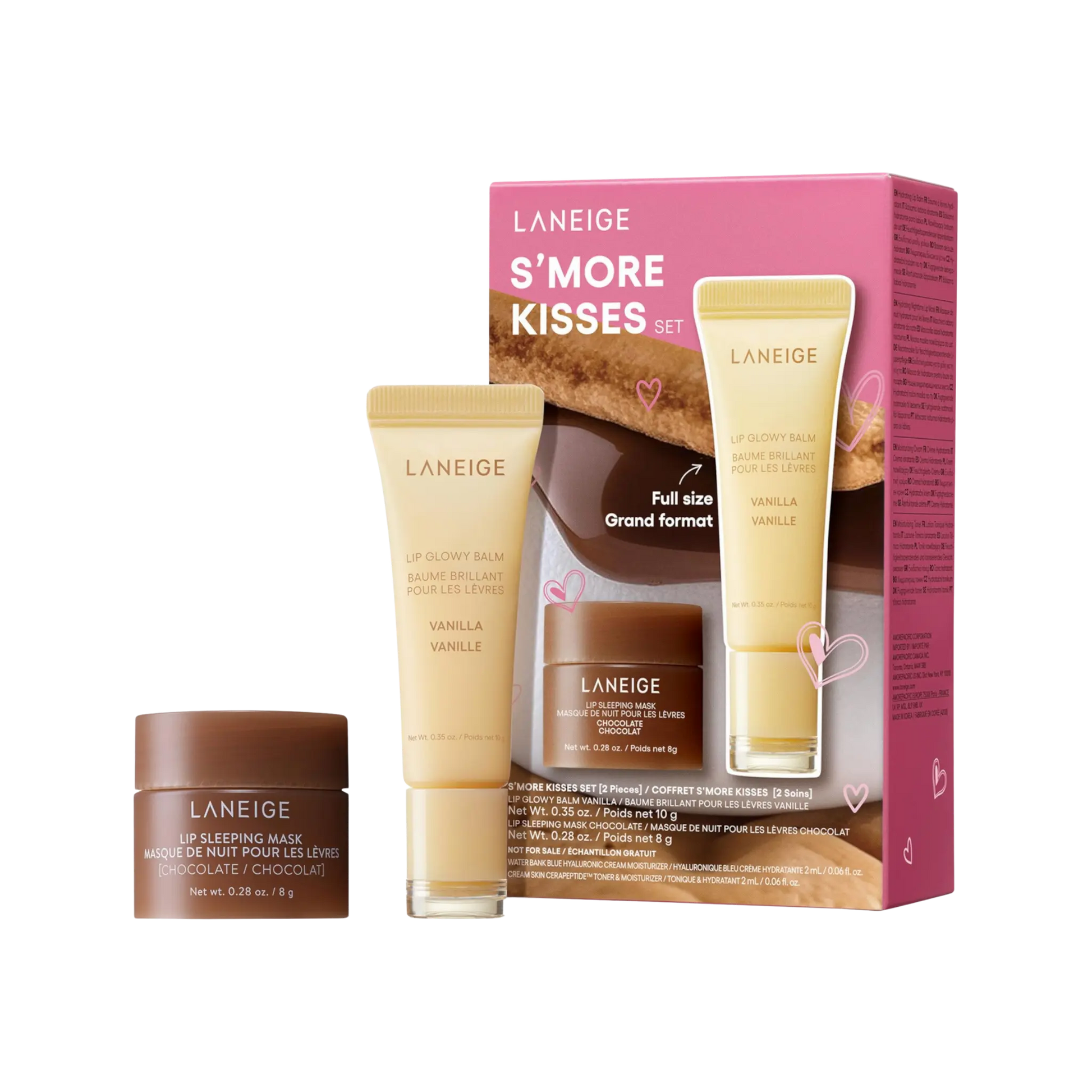 Набор Laneige - S'more Kisses Set Findy Uzbekistan