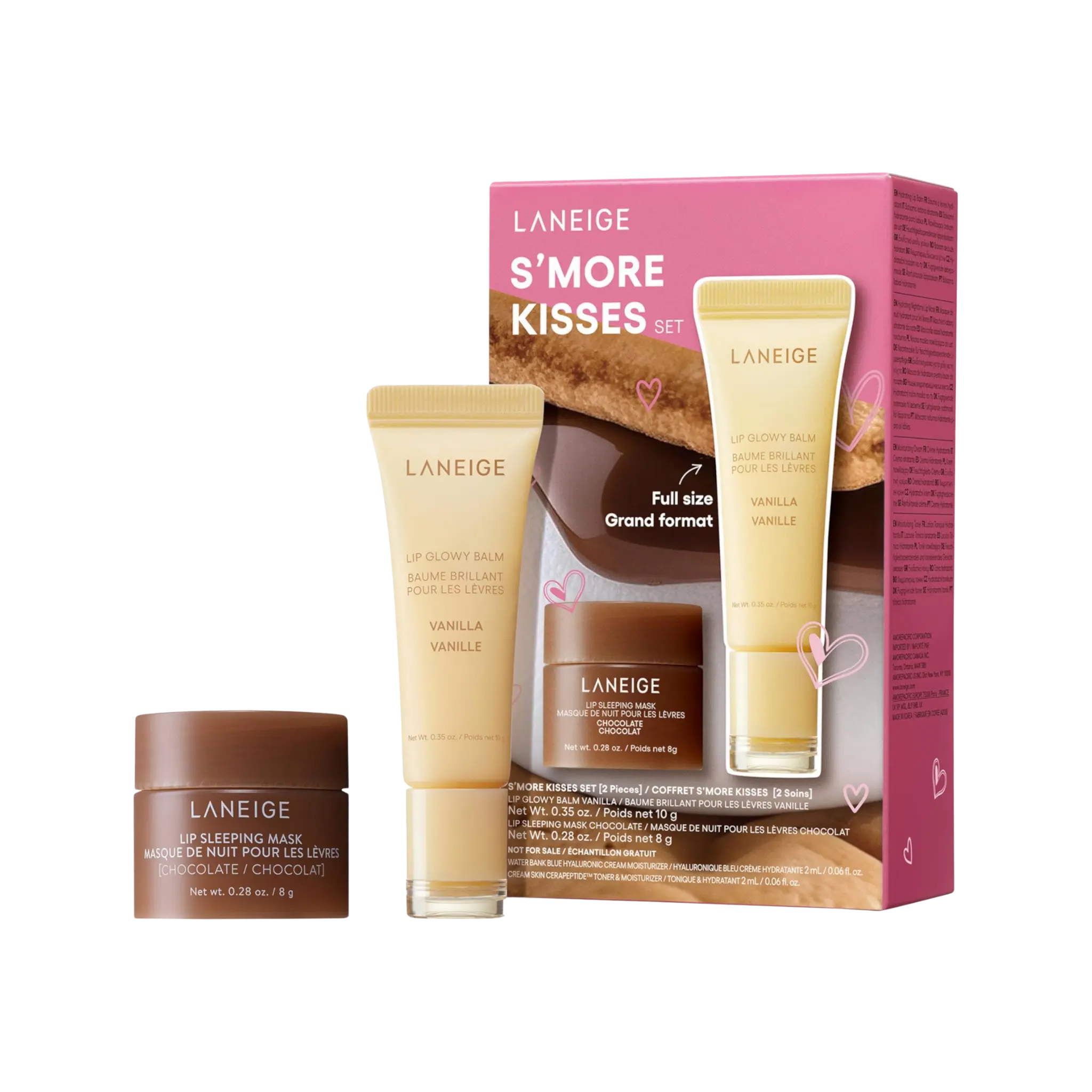 Набор Laneige - S'more Kisses Set Findy Uzbekistan