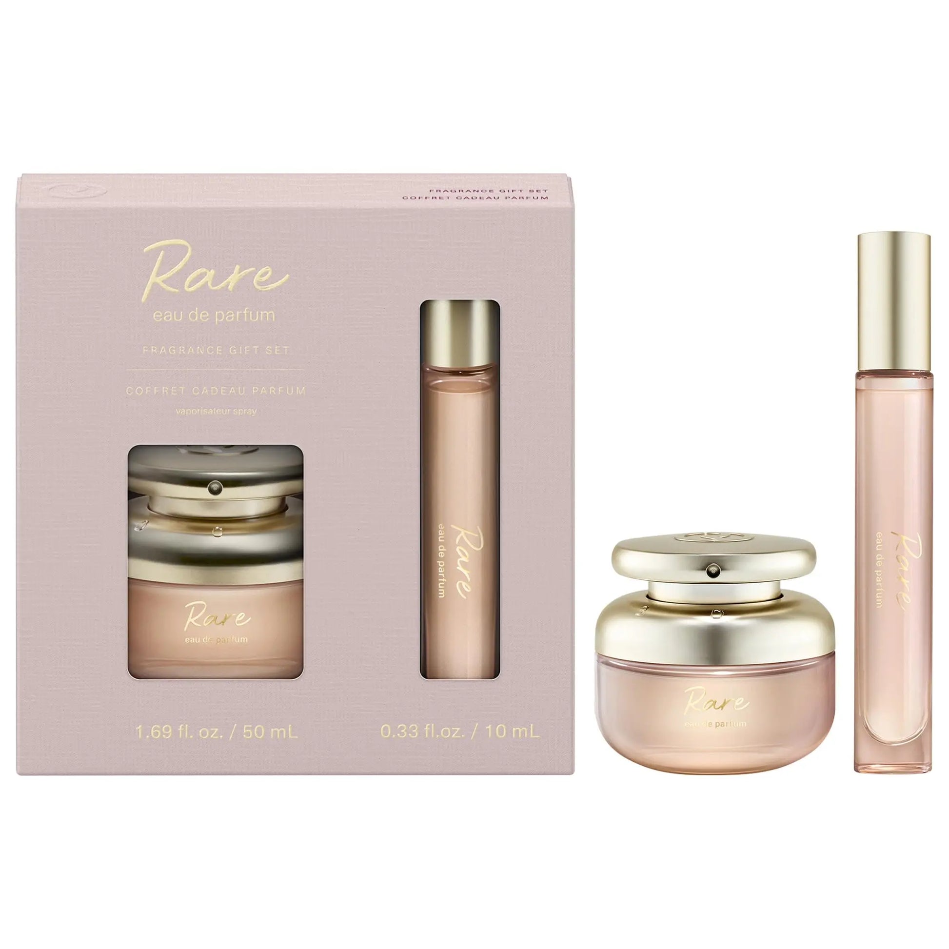 Набор Парфюмерный Rare Beauty Eau De Parfum Fragrance Gift Set / аромат ваниль и карамель / 50 + 10 ml Findy Uzbekistan