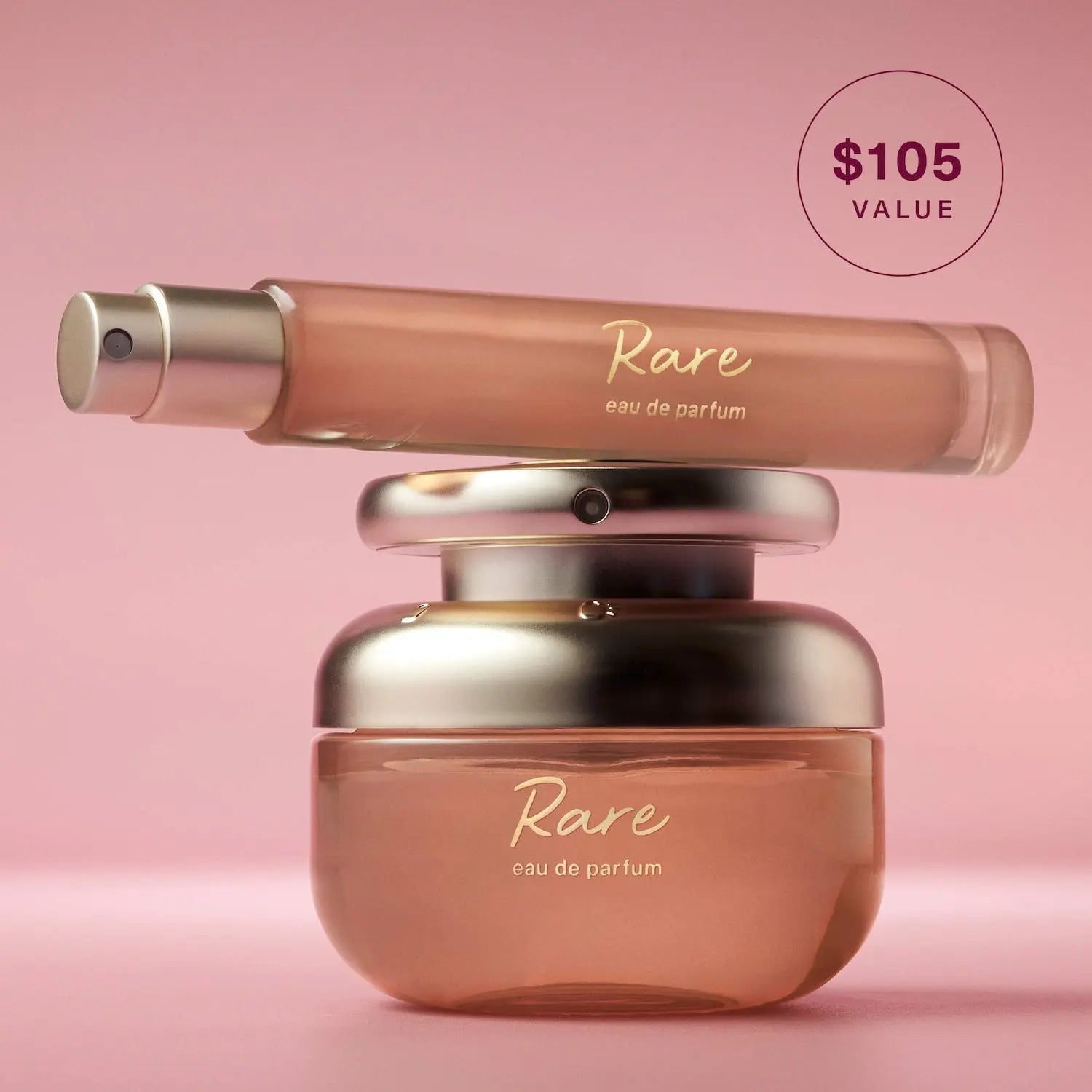 Набор Парфюмерный Rare Beauty Eau De Parfum Fragrance Gift Set / аромат ваниль и карамель / 50 + 10 ml Findy Uzbekistan