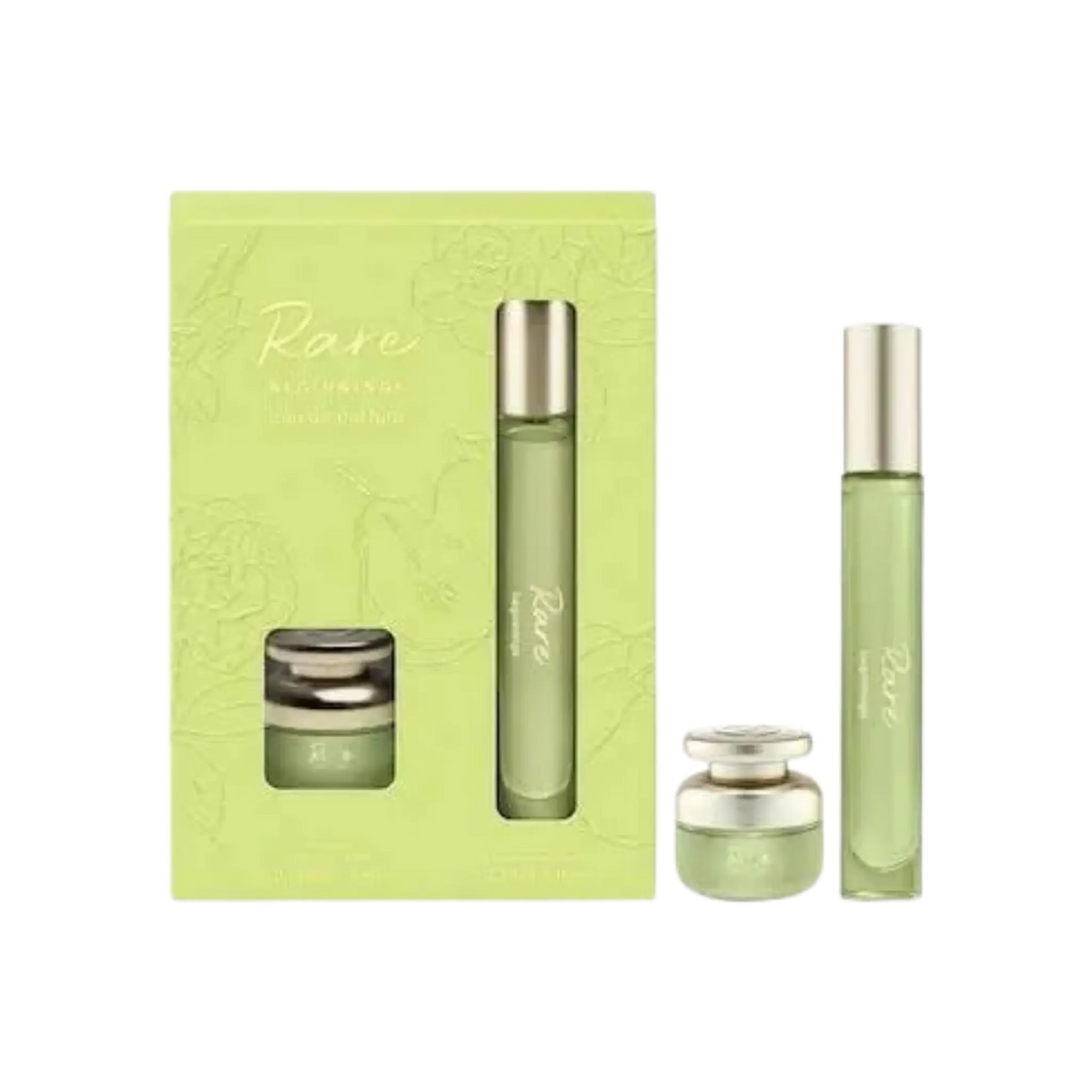 Набор Парфюмерный / Rare beauty Beginnings Eau de parfum Travel & Replica set / 5ml + 10ml Findy Uzbekistan
