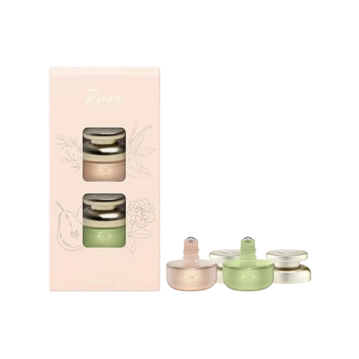 Набор Парфюмерный / Rare beauty Moments Eau De Parfum Rollerball Mini Duo / 5ml + 5ml Findy Uzbekistan
