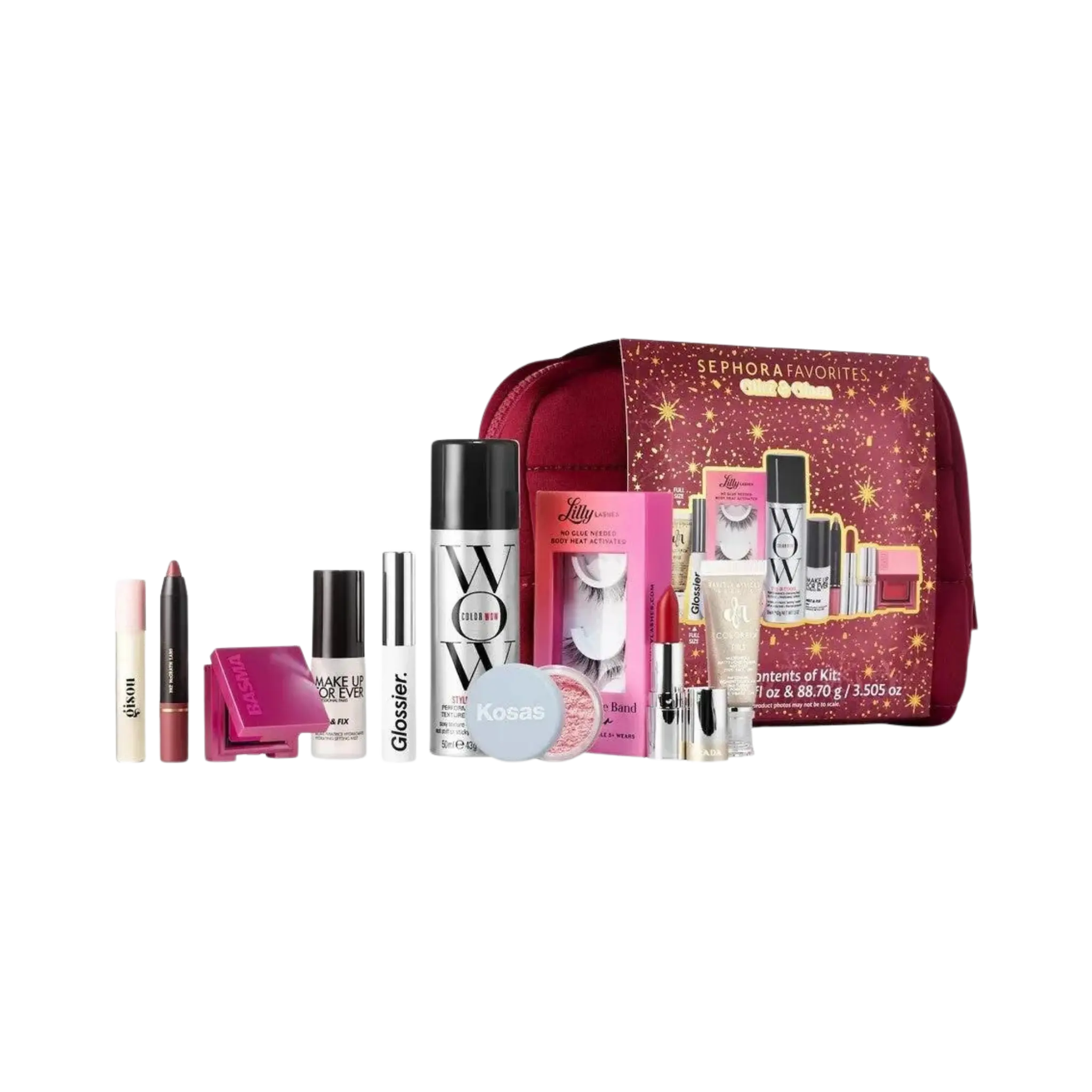 Набор Sephora Favorites Glitz & Glam Makeup Value Set / 10 предметов / Лимитка Findy Uzbekistan