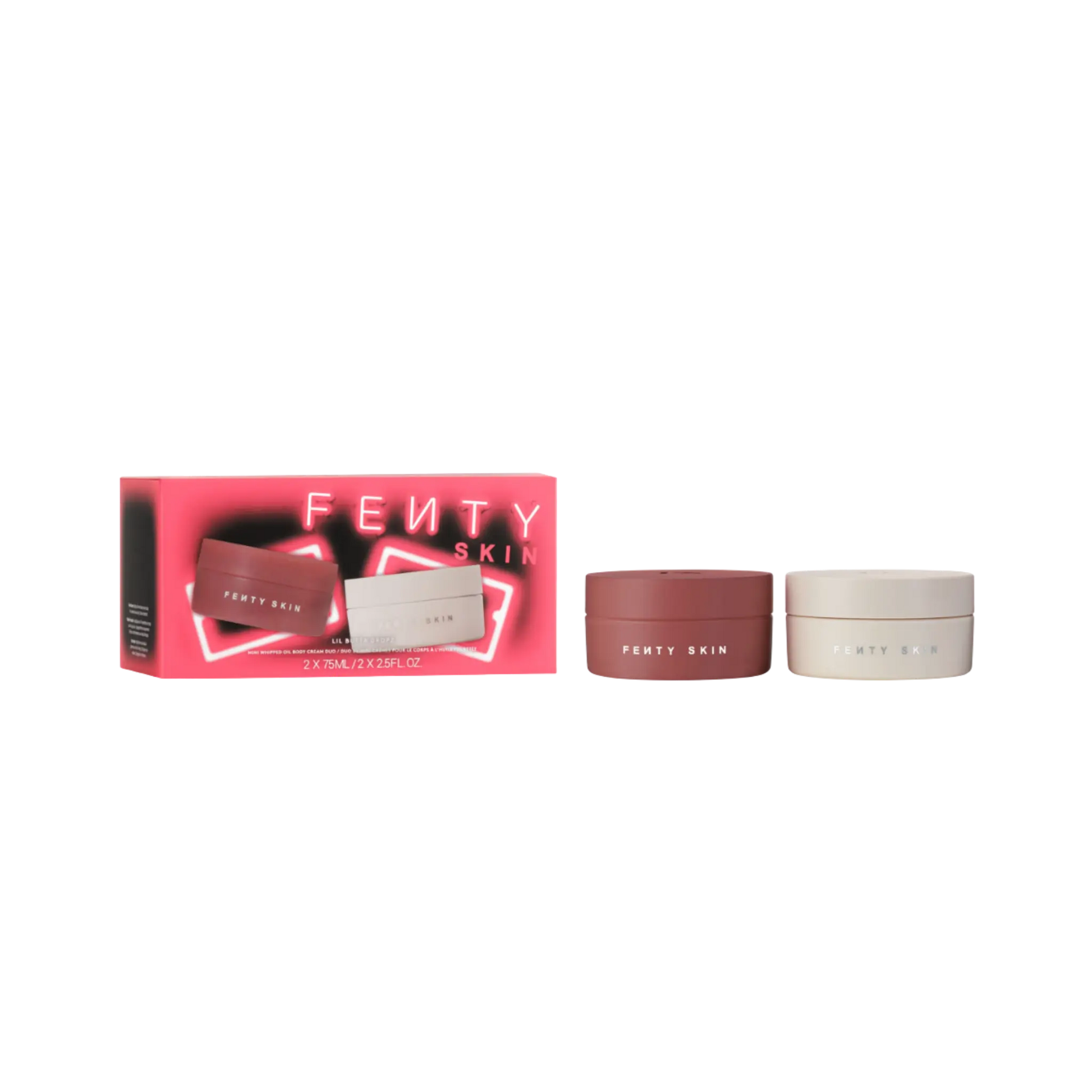 Набор баттеров для тела /  Fenty Beauty Lil Butta Dropz Mini Whipped Oil Body Cream Duo Fenty Beauty
