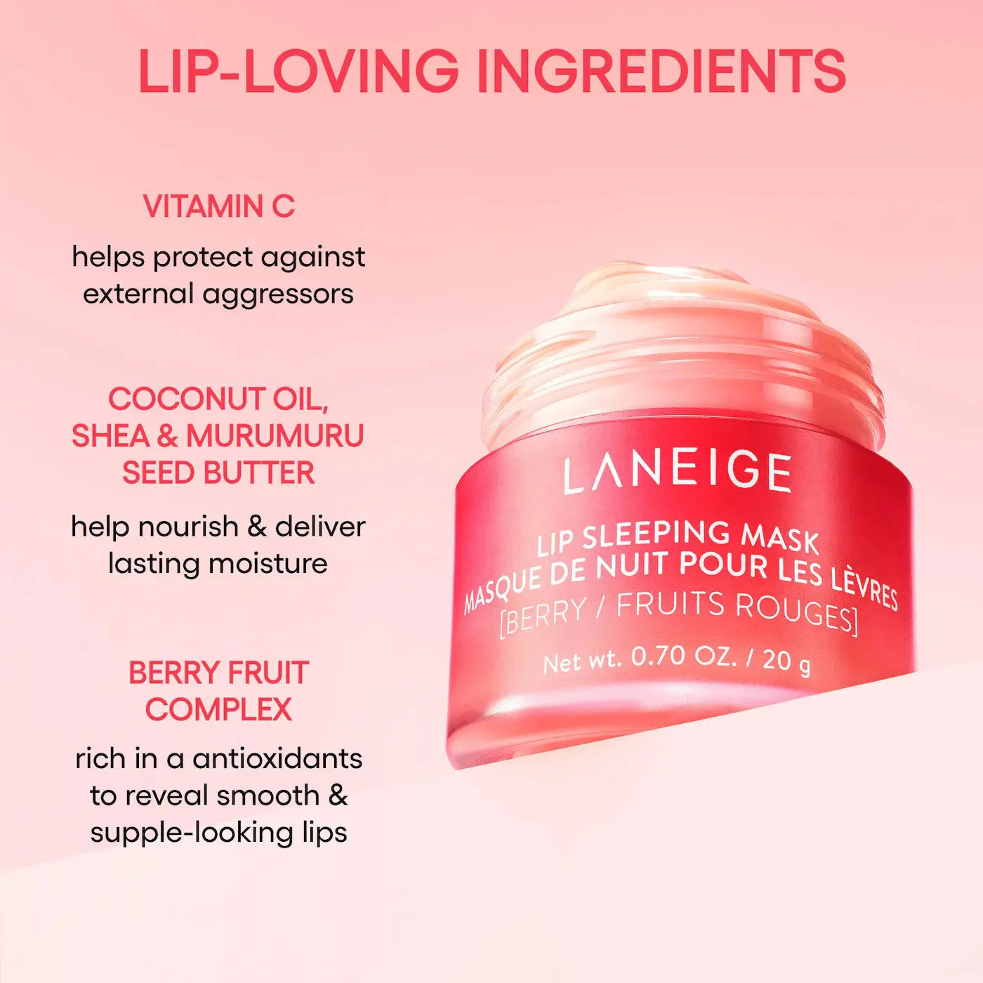 Набор для губ Laneige - Berry Sweet Lip Treatment Minis / Trio Set Findy Uzbekistan