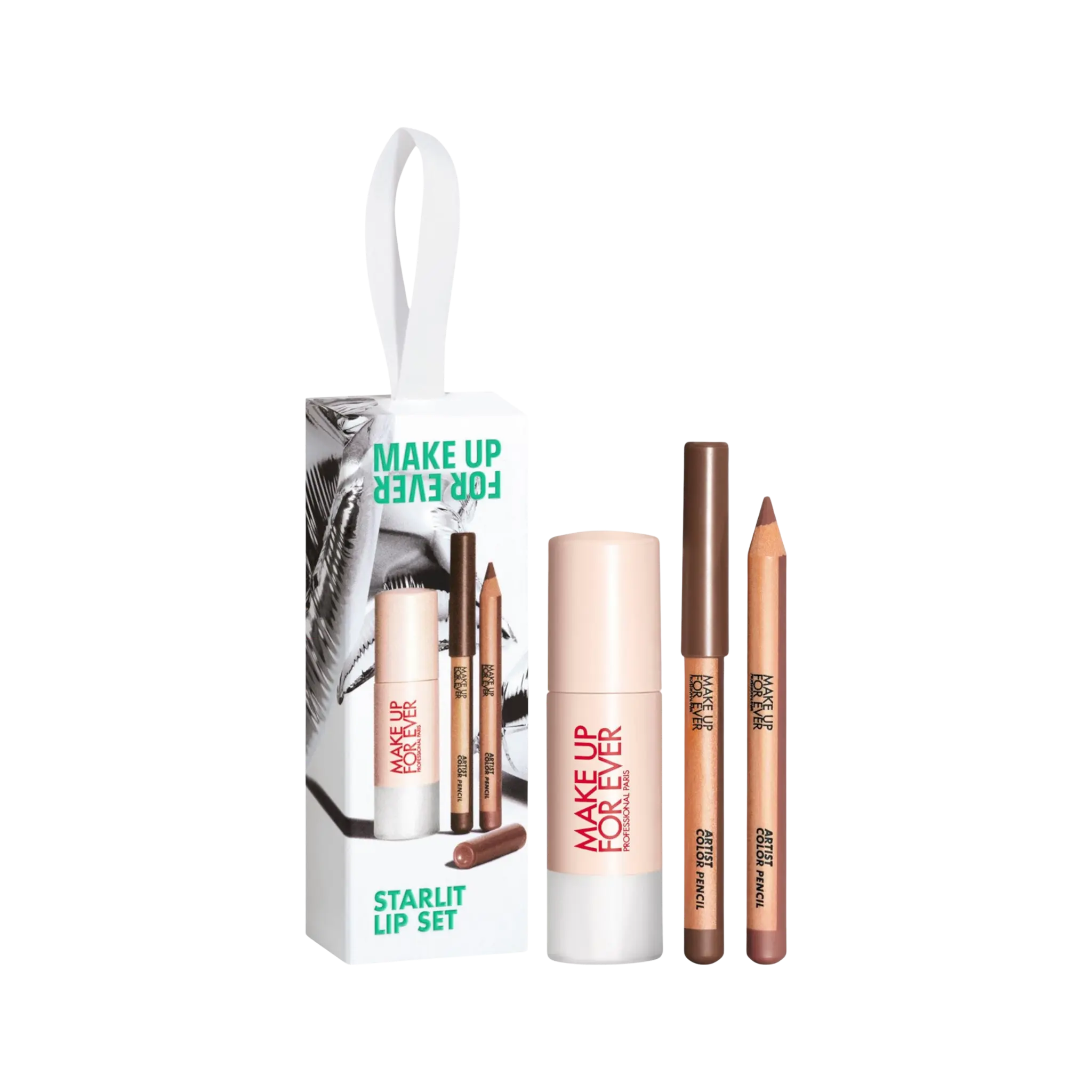 Набор для губ MAKE UP FOR EVER - Mini Artist Color Lip Pencils & Super Boost Gloss Trio Findy Uzbekistan