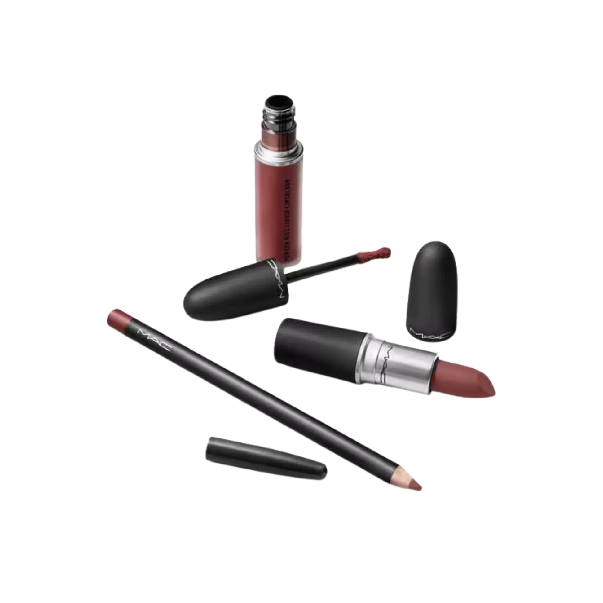 Набор для губ / Mac Powdered Snow Powder Kiss Lip Kit Mac