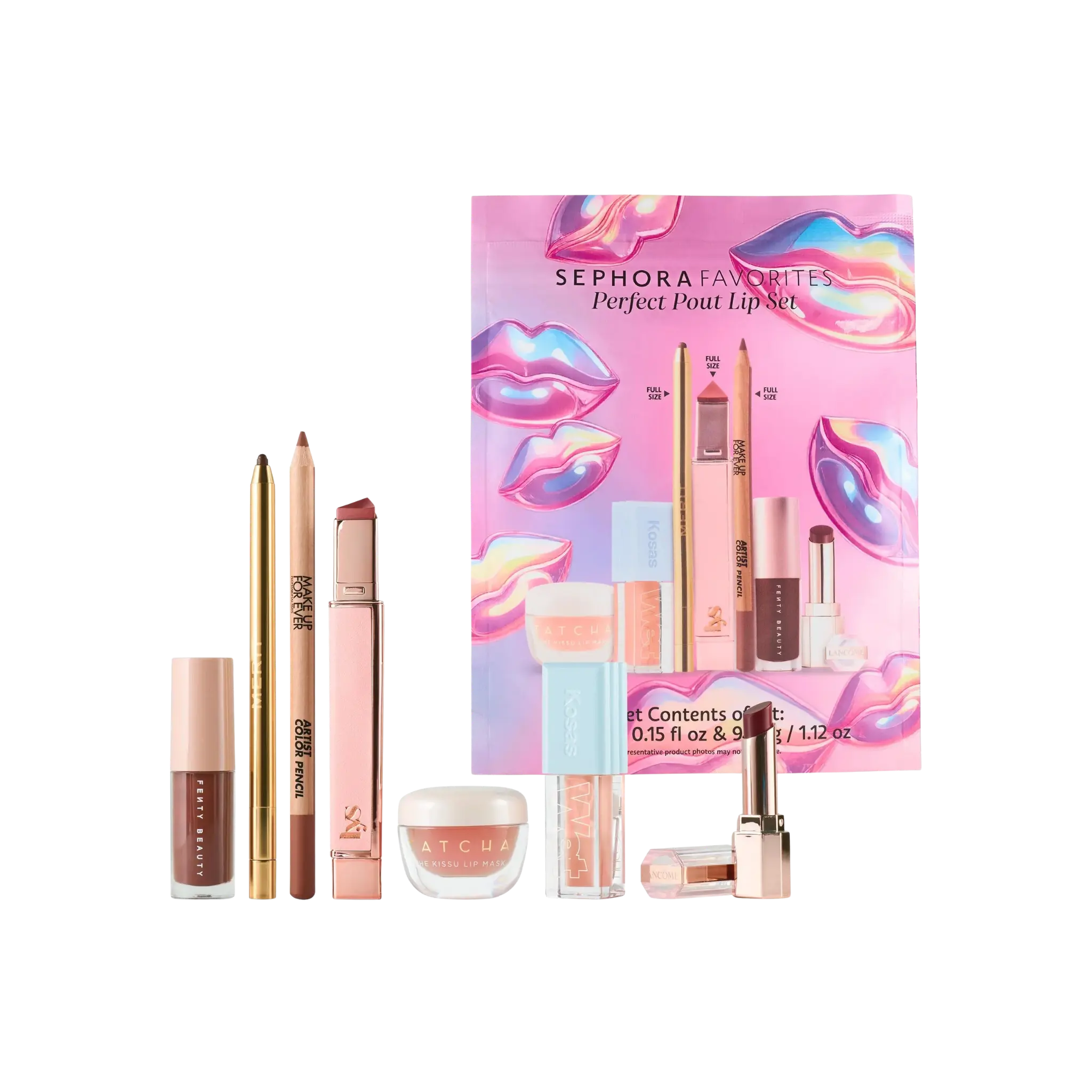 Набор для губ - Perfect Pout Makeup Lip Value Set Findy Uzbekistan