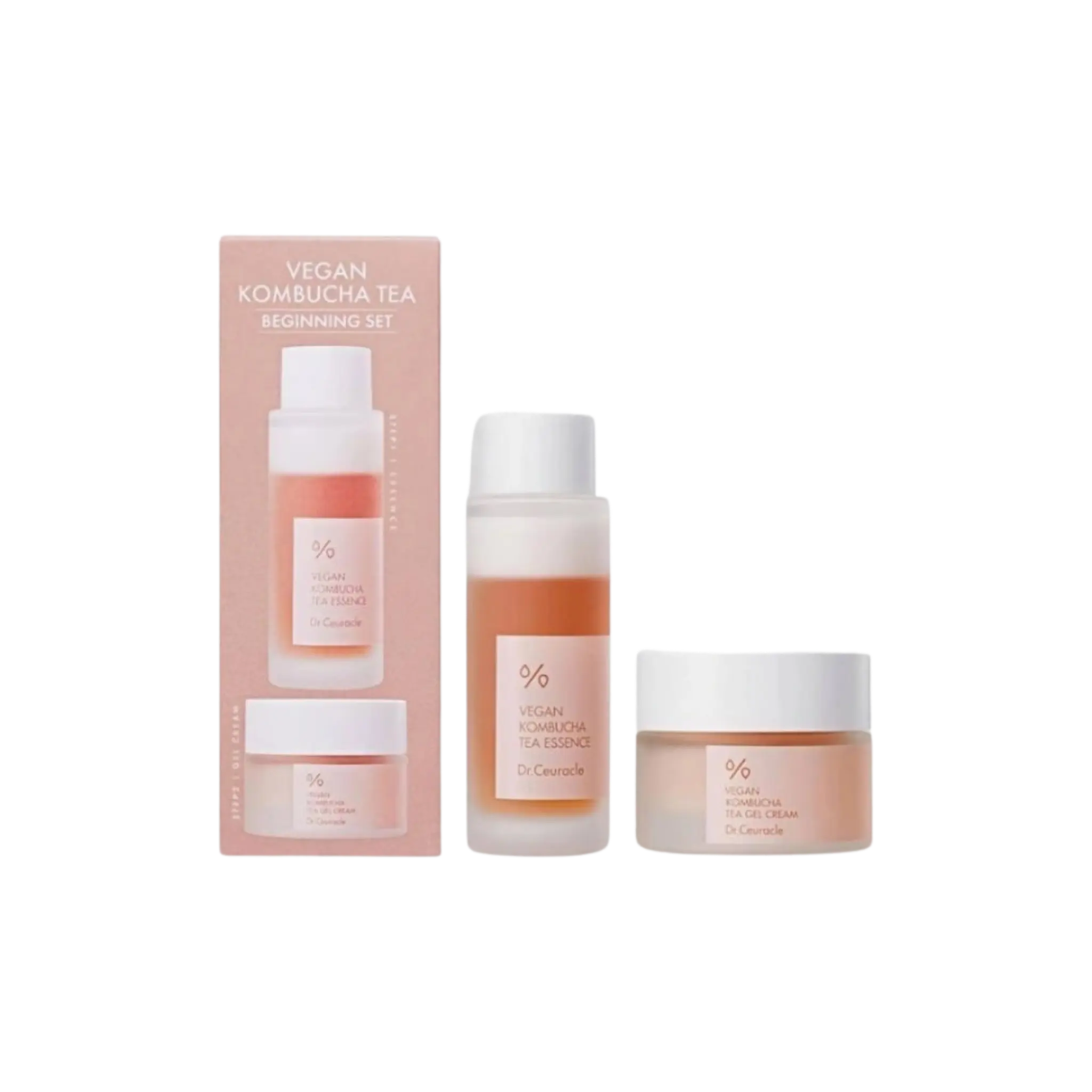 Набор для лица Dr.Ceuracle - Vegan Kombucha Beginning Set / Vegan Essence & Vegan Gel Cream Findy Uzbekistan