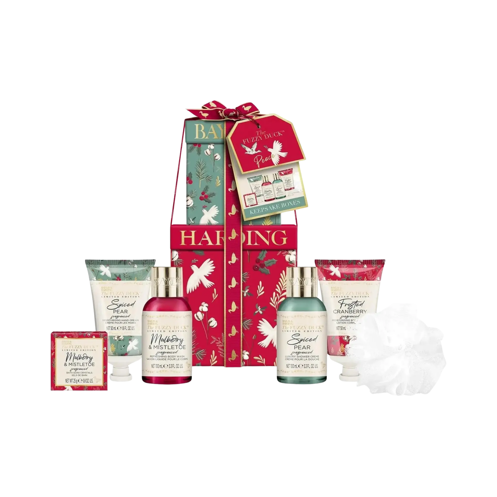 Набор для ухода Baylis & Harding — Bath & Skincare Set / The Fuzzy Duck Winter Findy Uzbekistan