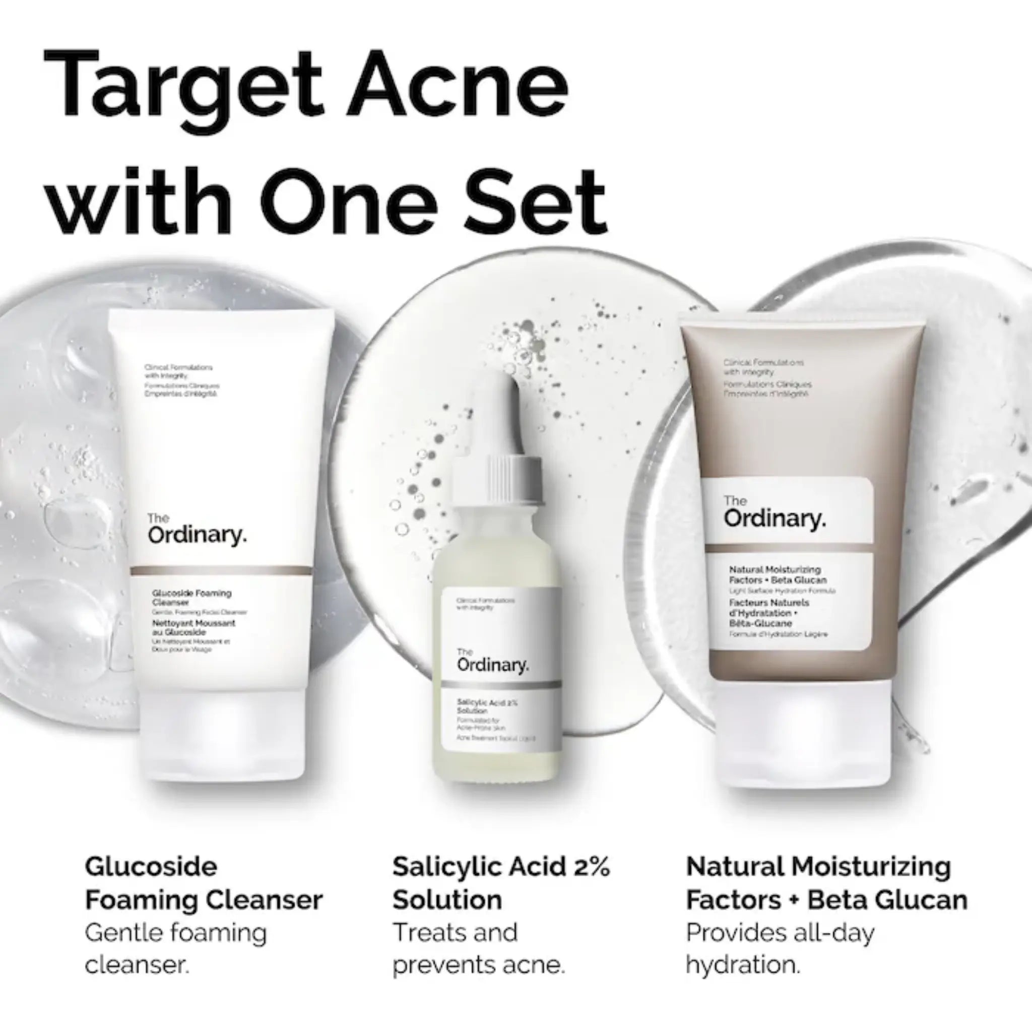 Набор для ухода The Ordinary The Acne Set Findy Uzbekistan