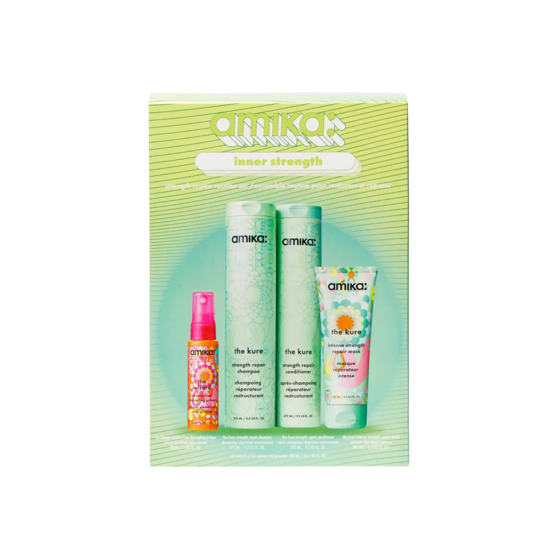 Набор для волос / Amika inner strength amika