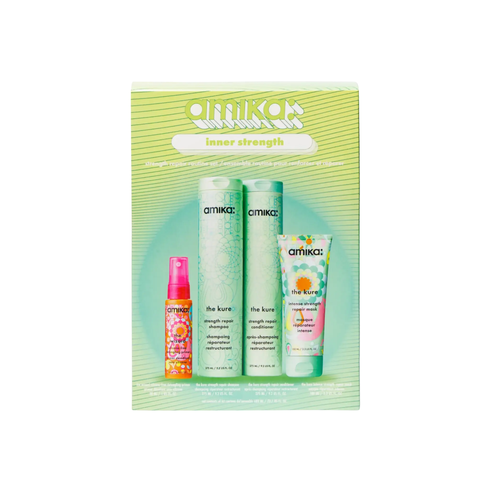 Набор для волос / Amika inner strength amika