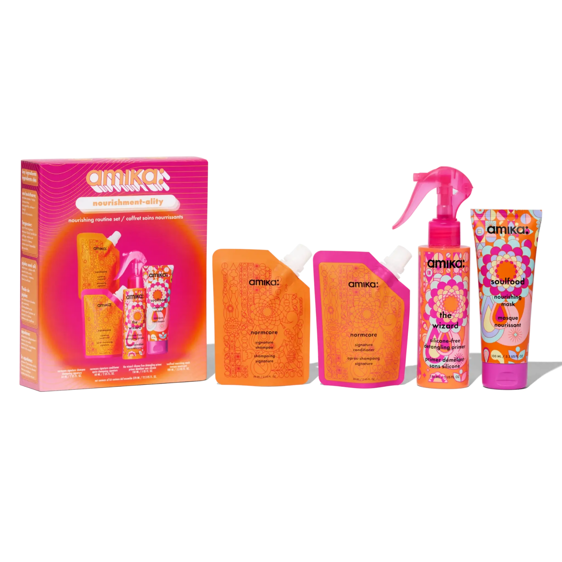 Набор для волос / Amika nourishment-ality amika