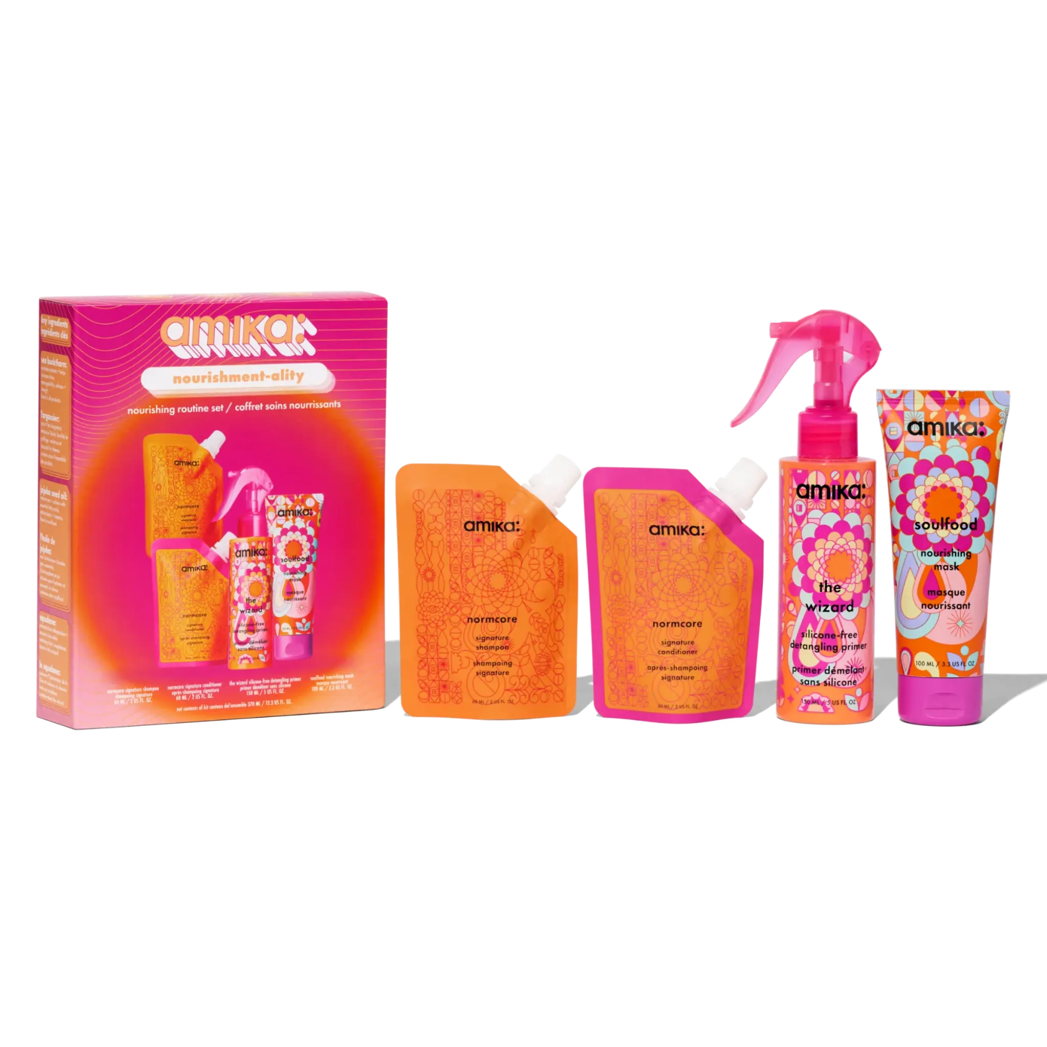 Набор для волос / Amika nourishment-ality amika