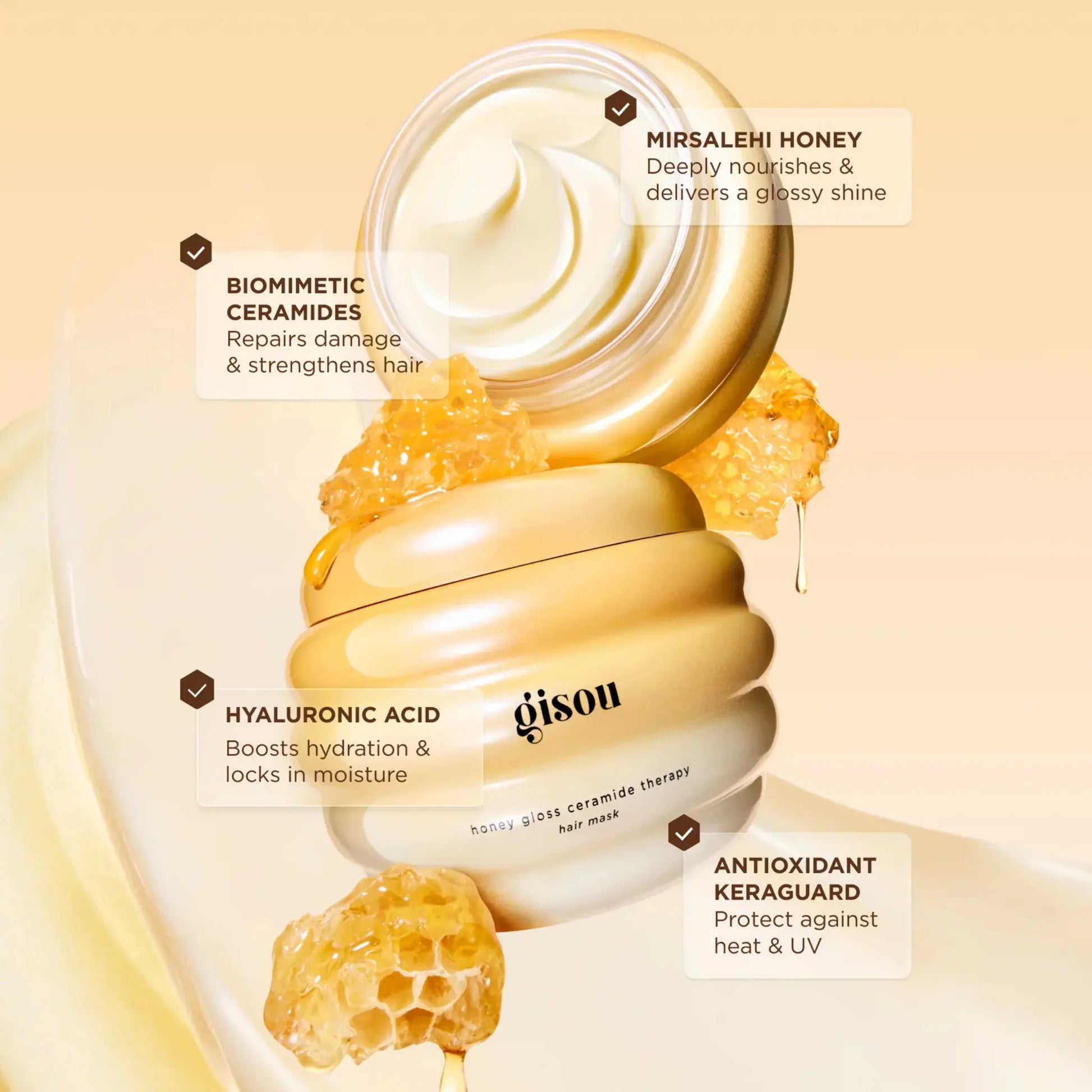 Набор для волос Gisou — Hair Therapy Trio Findy Uzbekistan