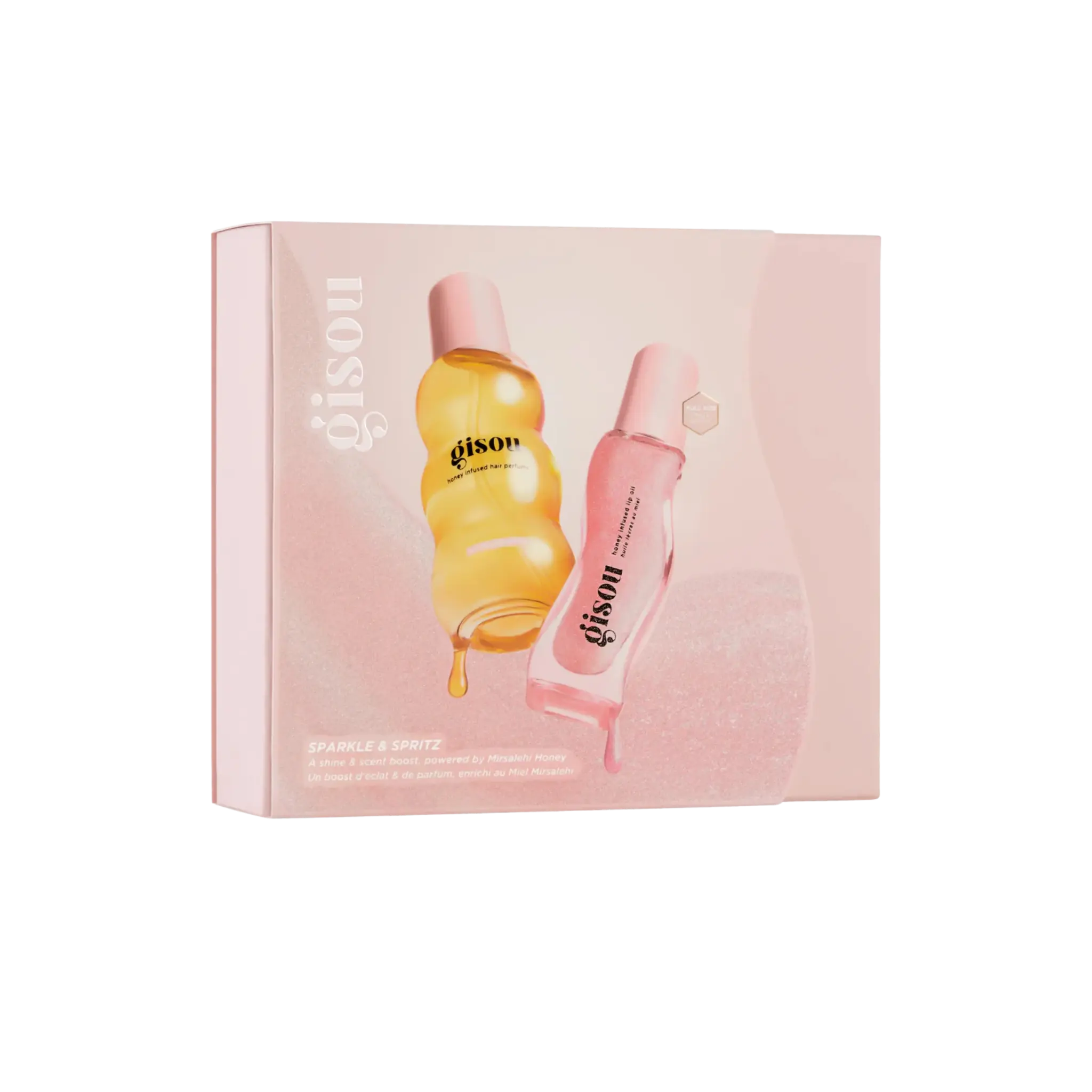 Набор для волос и губ Gisou — Sparkle & Spritz Set Findy Uzbekistan