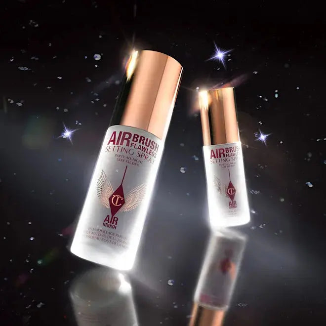 Набор фиксирующих спреев Charlotte Tilbury Mini Airbrush Flawless Setting Spray Duo Gift Set Findy Uzbekistan