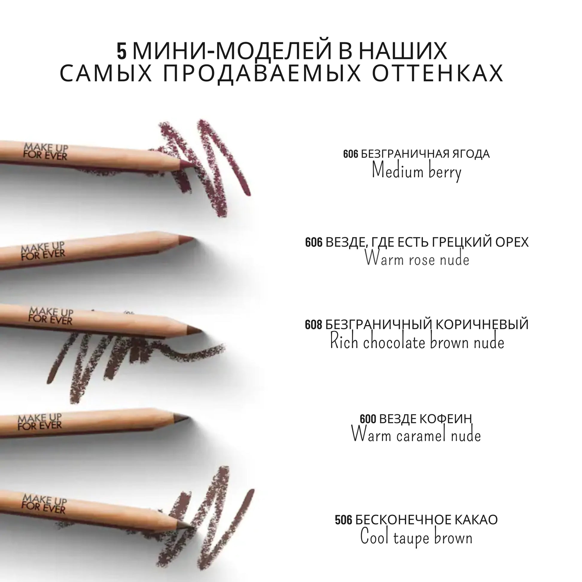 Набор карандашей для губ Make Up For Ever Findy Uzbekistan