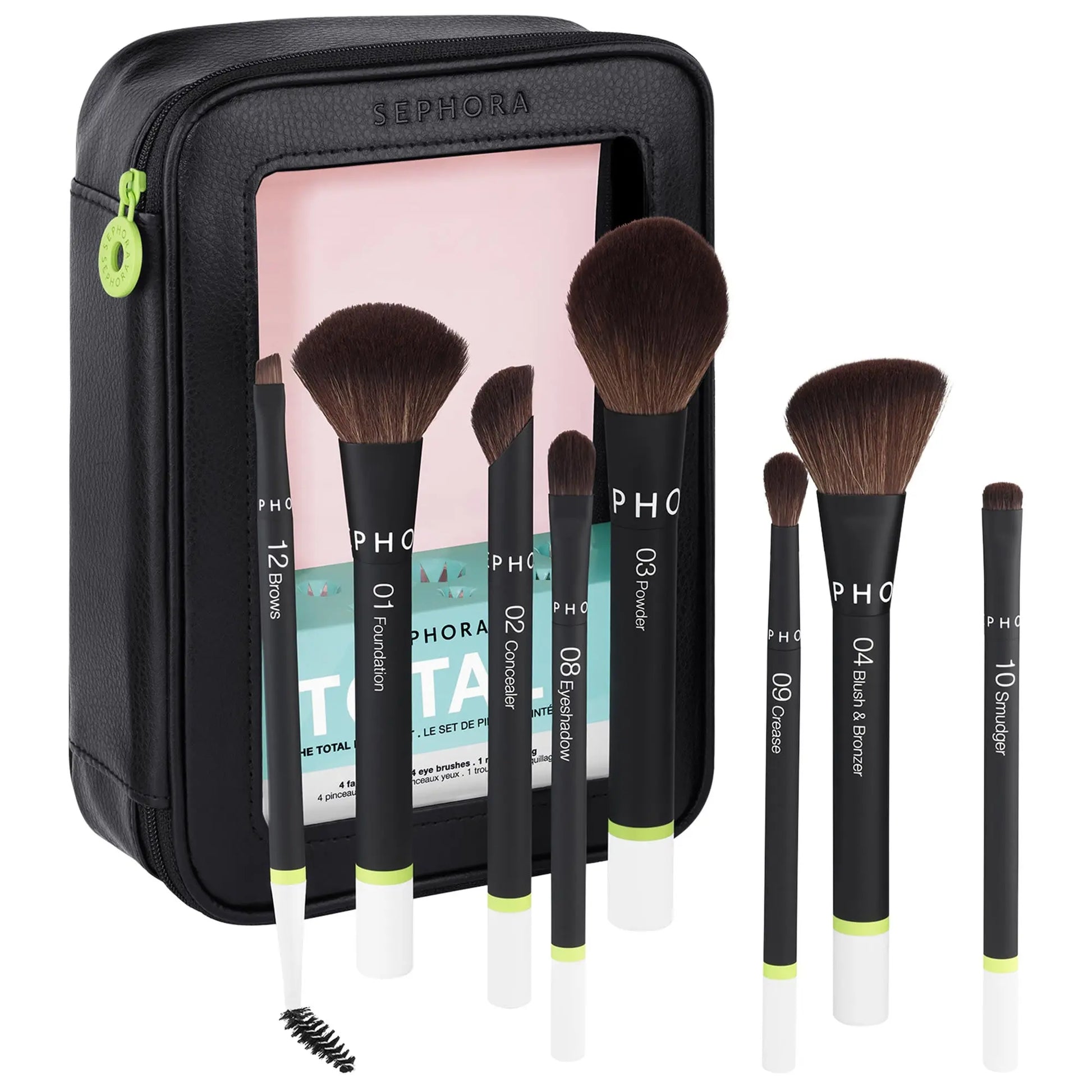 Набор кистей для макияжа / SEPHORA COLLECTION The Total Brush Set Findy Uzbekistan