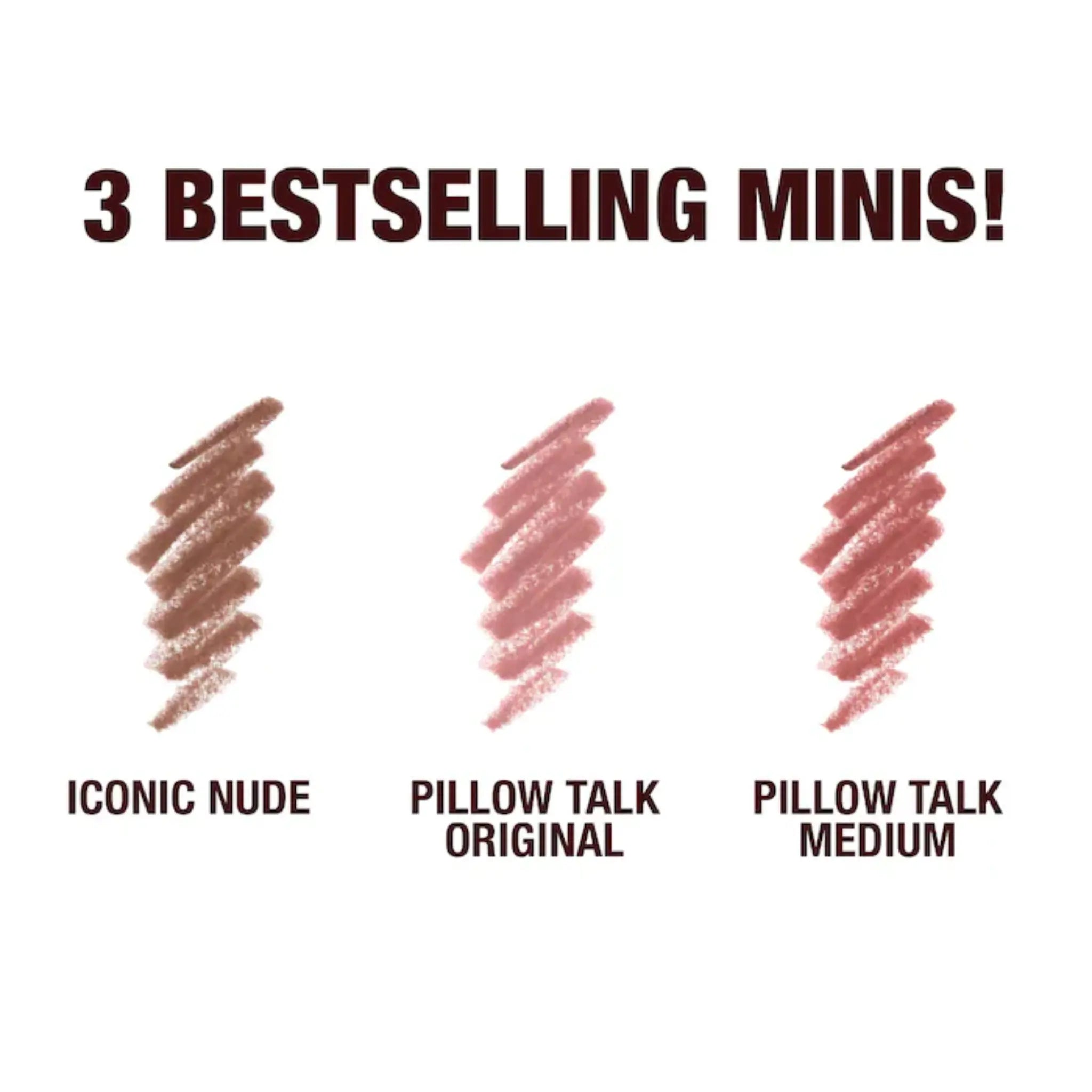 Набор мини-карандашей для губ Charlotte Tilbury — Lip Cheat / Iconic Lip Cheat Trio Findy Uzbekistan