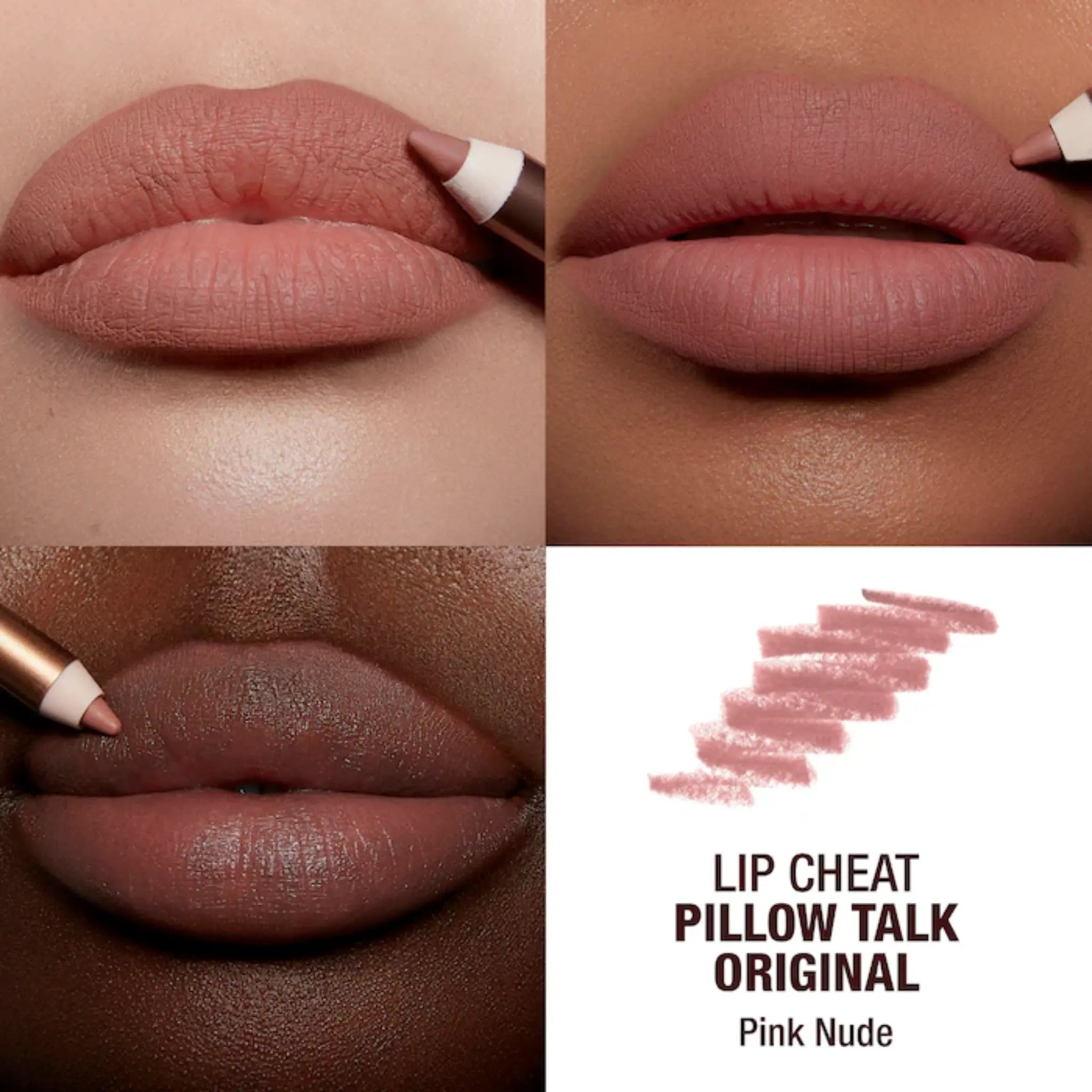 Набор мини-карандашей для губ Charlotte Tilbury — Lip Cheat / Iconic Lip Cheat Trio Findy Uzbekistan