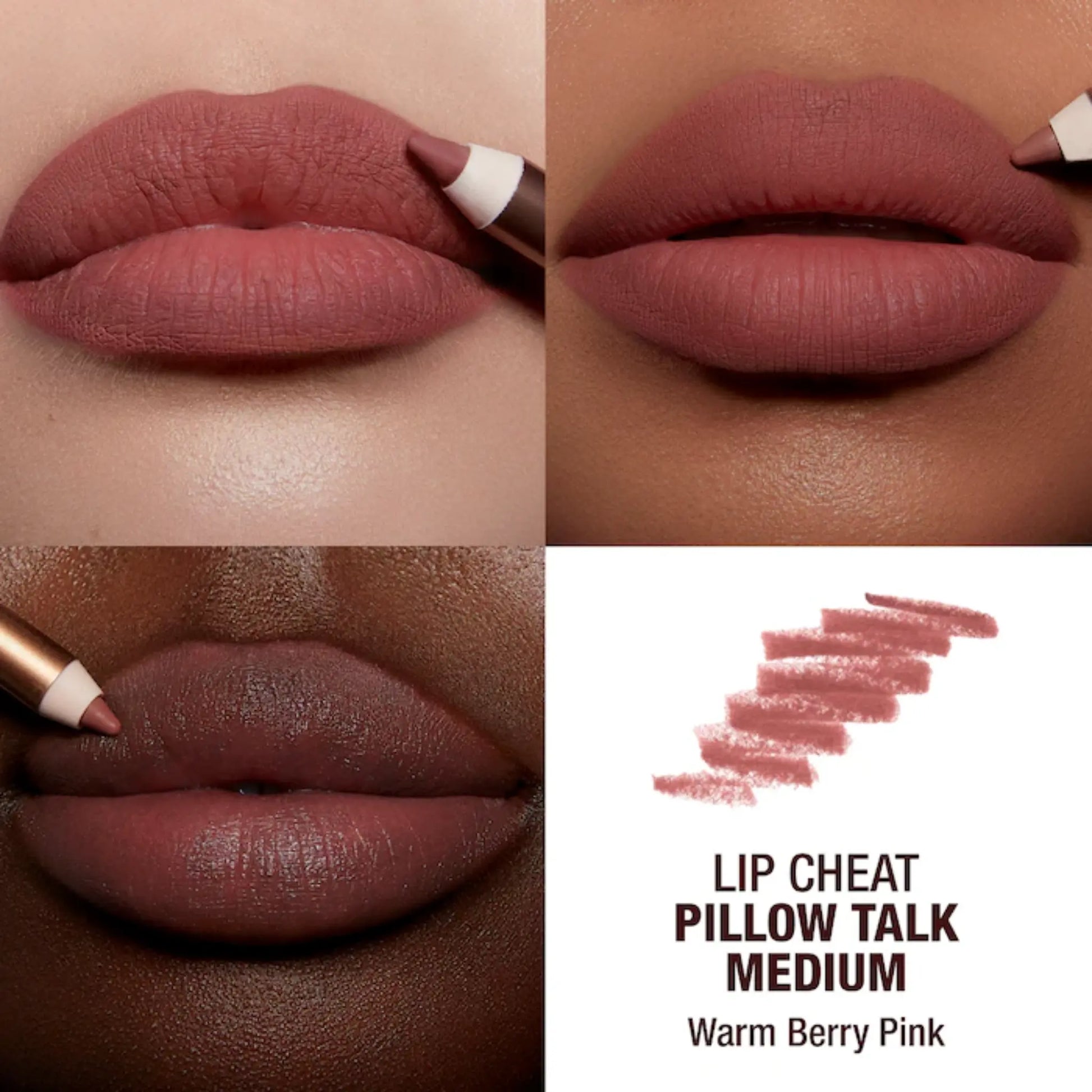 Набор мини-карандашей для губ Charlotte Tilbury — Lip Cheat / Iconic Lip Cheat Trio Findy Uzbekistan