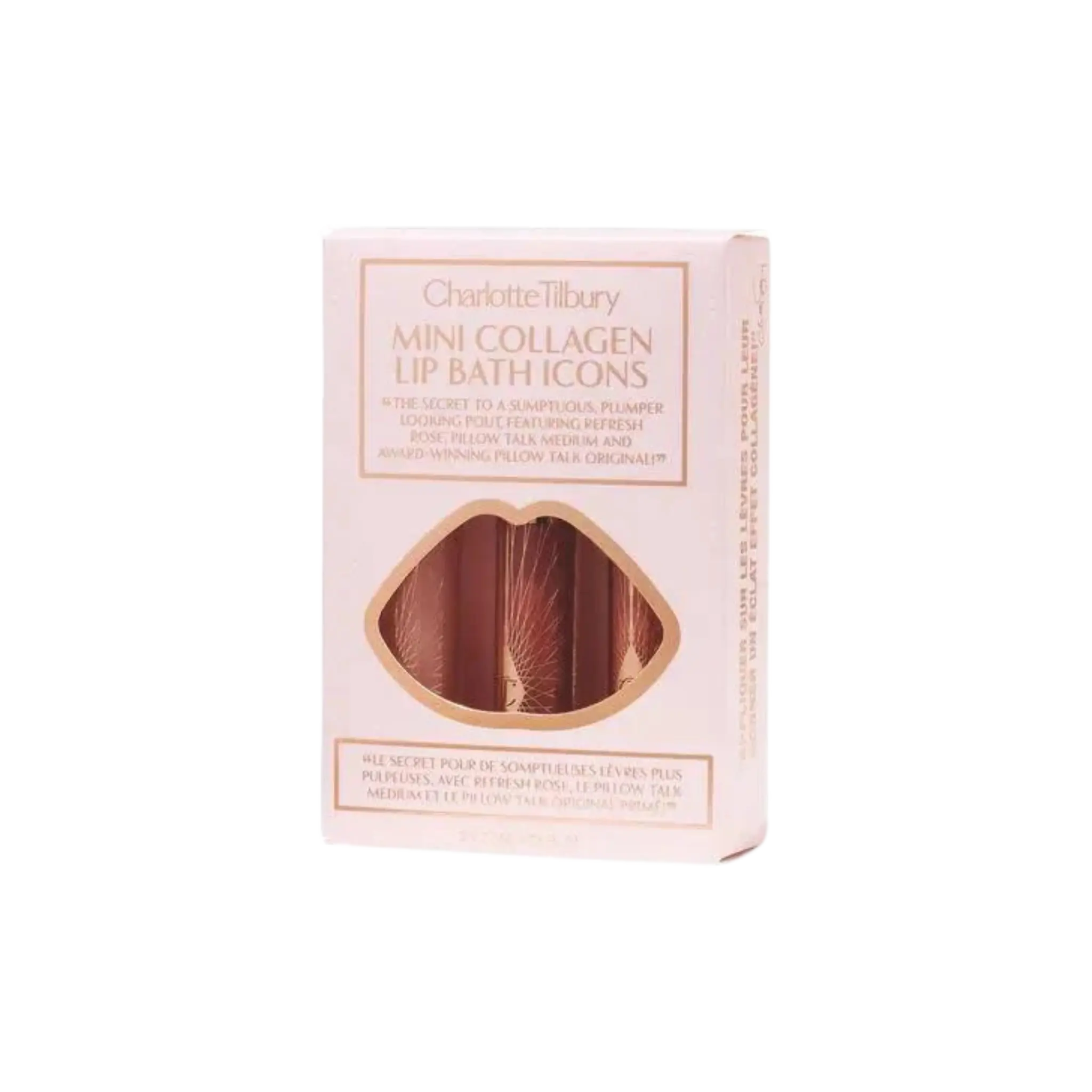 Набор мини-помад Charlotte Tilbury Mini Collagen Lip Bath Icons / лимитированный Findy Uzbekistan