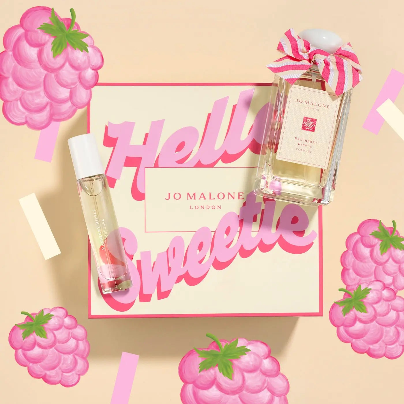 Набор одеколонов Jo Malone London - Raspberry Ripple Cologne Set Duo Findy Uzbekistan