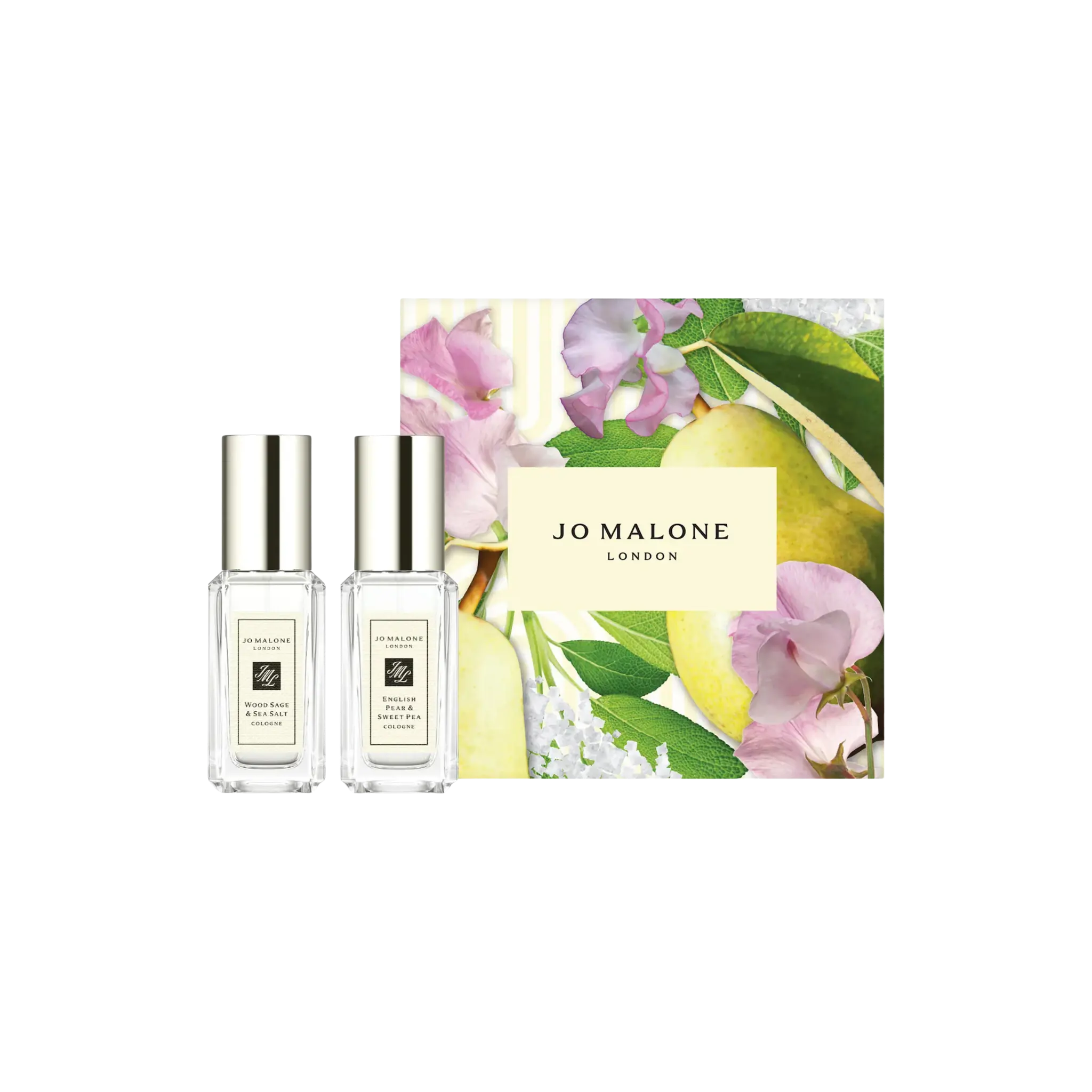 Набор одеколонов Jo Malone London - Wood Sage & Sea Salt & English Pear & Sweet Pea Mini Cologne Set Findy Uzbekistan