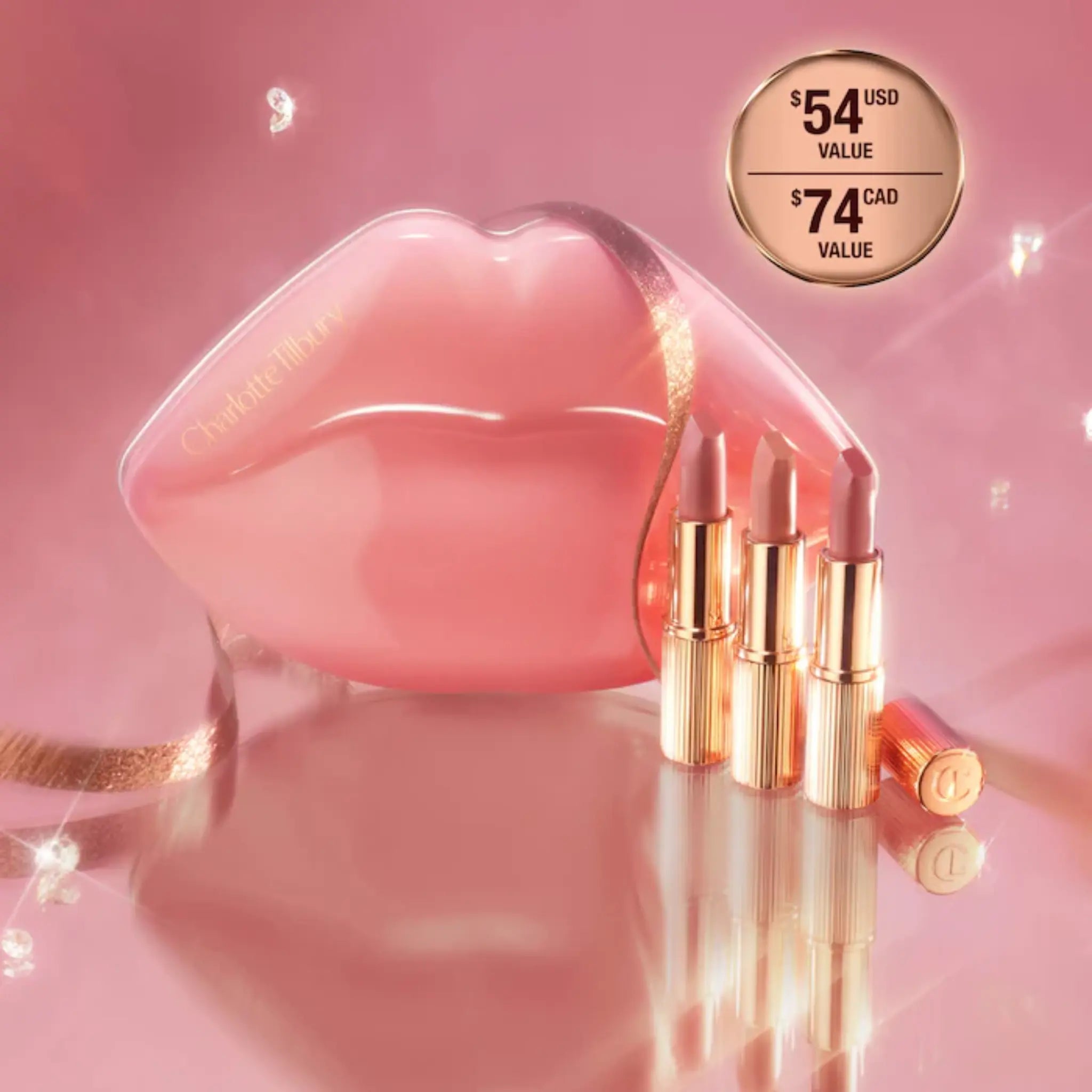 Набор помад Charlotte Tilbury Mini Iconic Hollywood Lipstick Trio Findy Uzbekistan