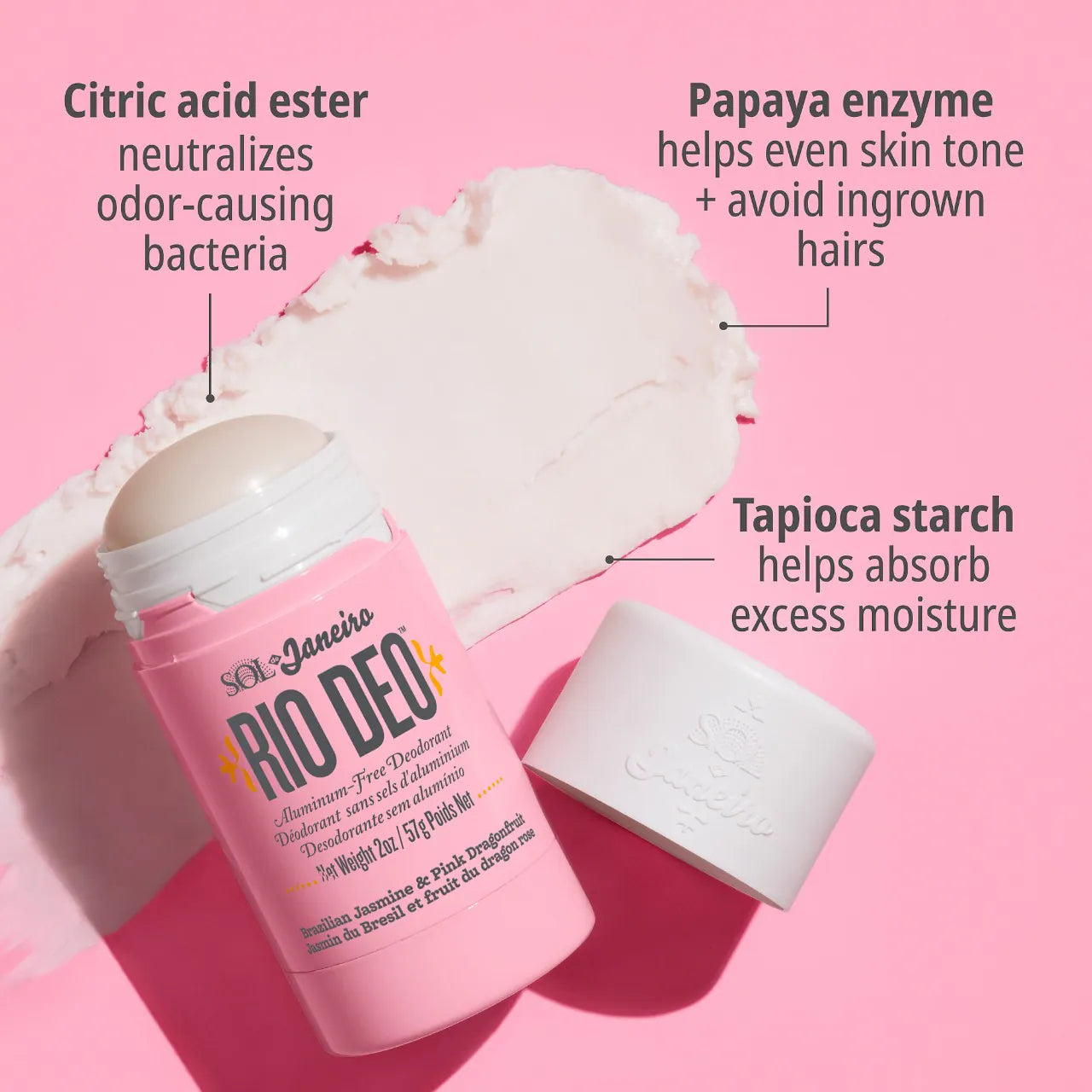 Дезодорант Sol de Janeiro Rio Deo Aluminum-Free Deodorant Cheirosa 68 Findy Uzbekistan