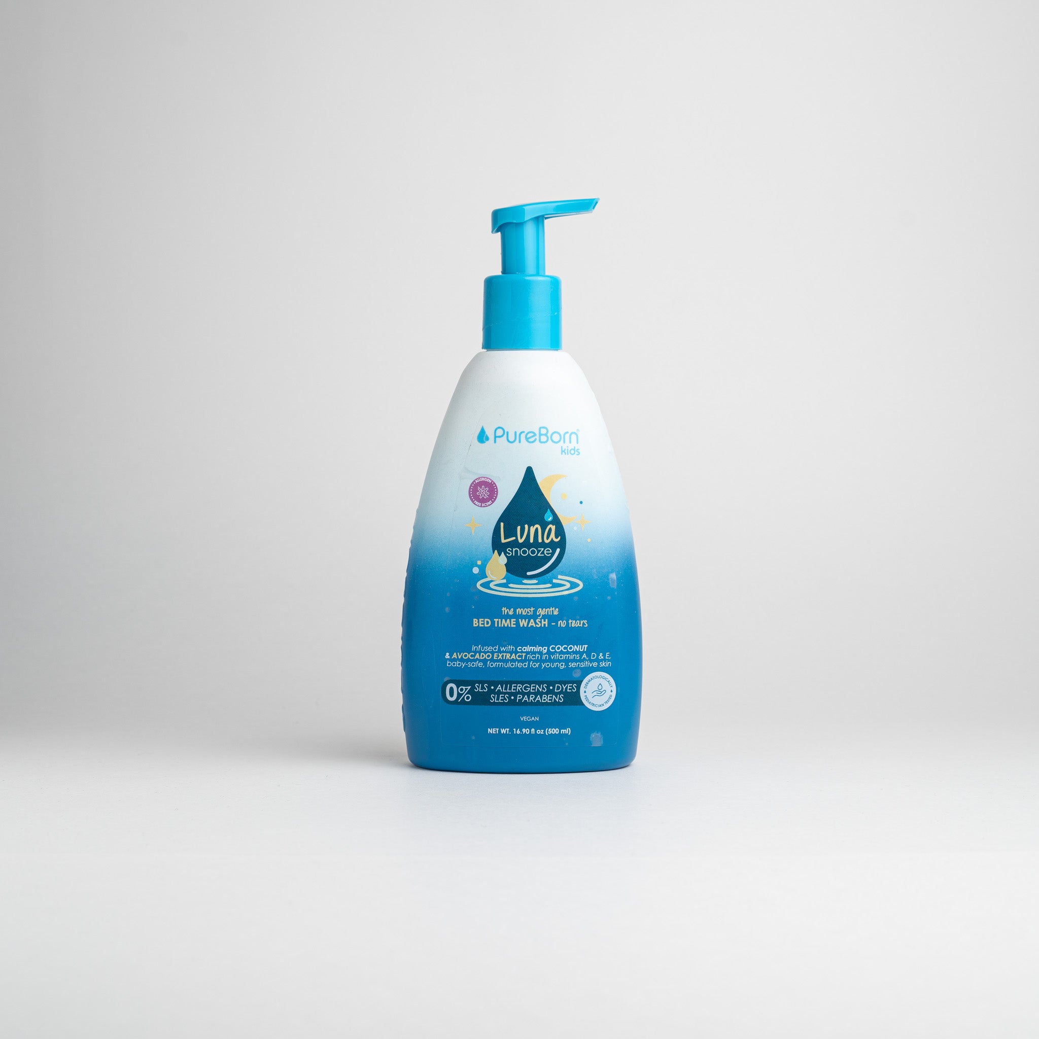 PUREBORN SKIN CARE KIDS LUNA SNOOZE BED TIME WASH
