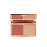 Палетка для лица Charlotte Tilbury — Mini Hollywood Blush & Glow Palette / Tan-Deep Dore-Foncé Findy Uzbekistan