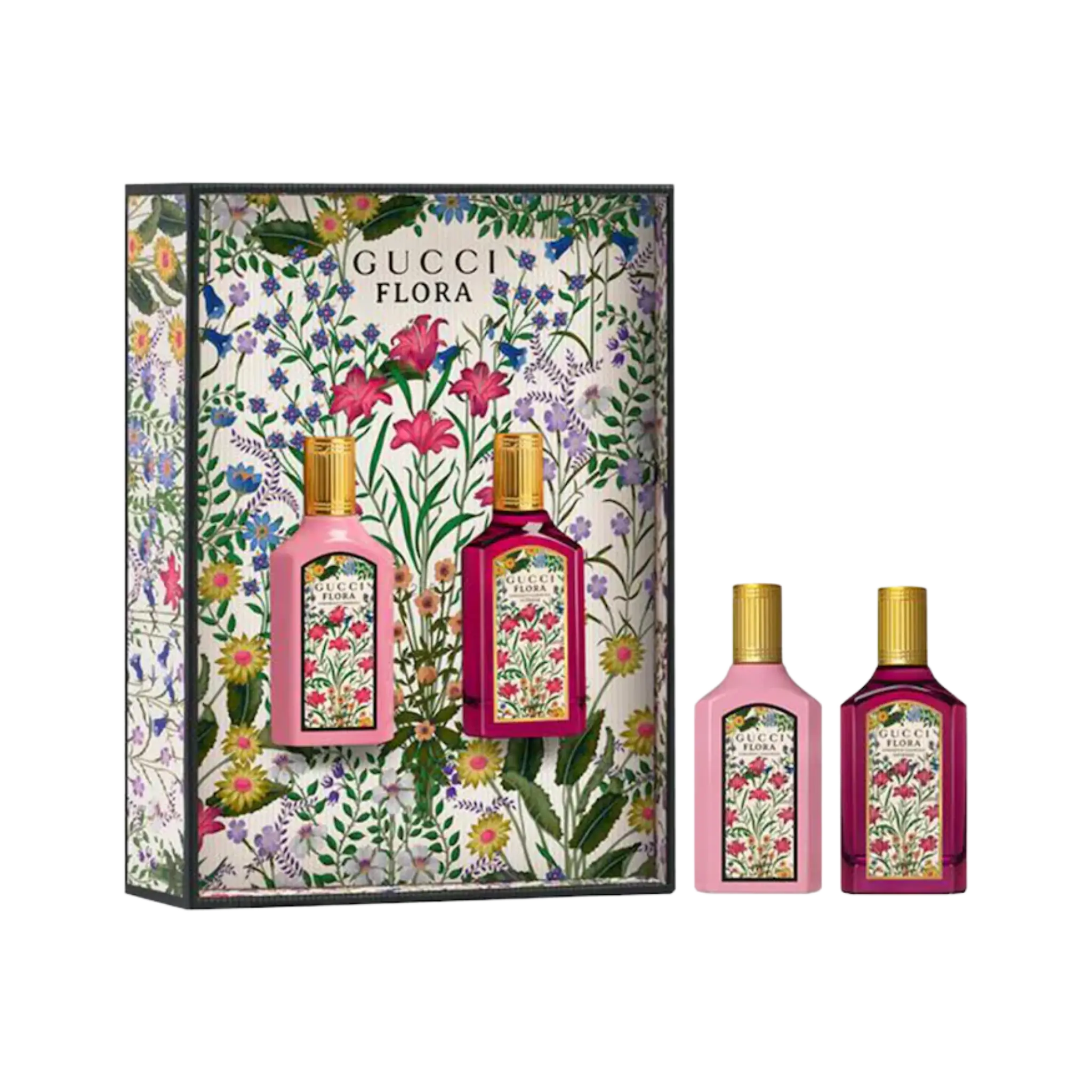 Парфюмерный набор Gucci Flora Mini Duo Findy Uzbekistan