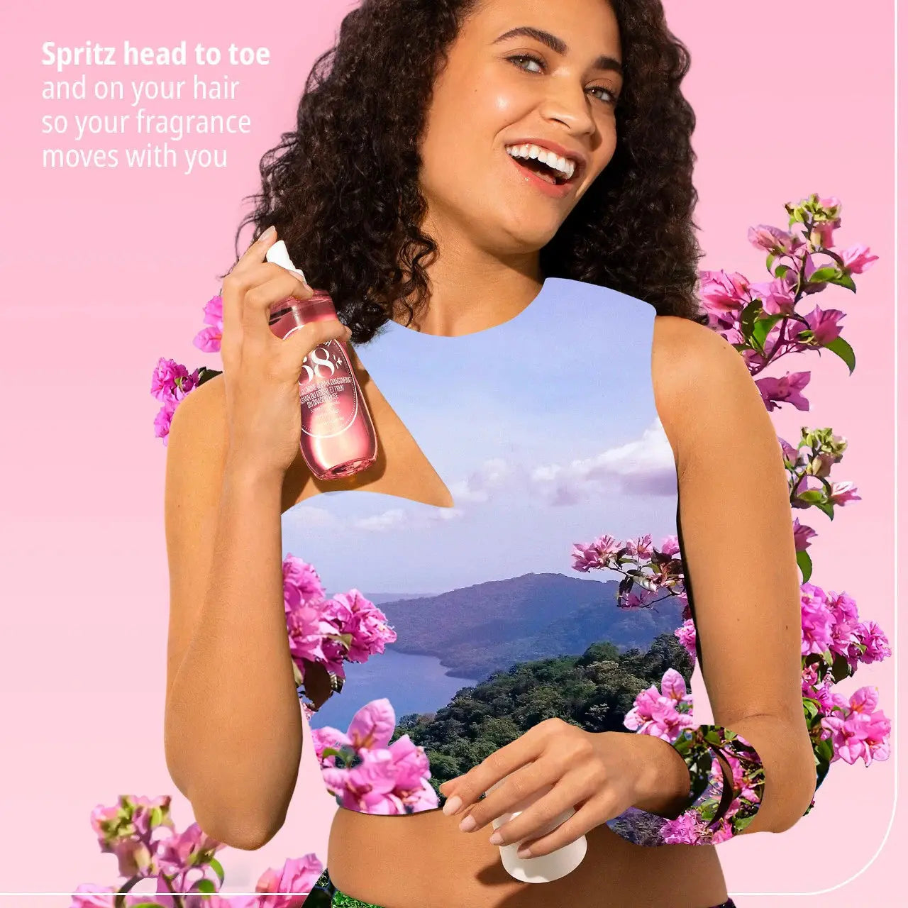 Парфюмированный мист для тела и волос Sol de Janeiro Cheirosa 68 Beija Flor Hair & Body Perfume Mist / 240 ml Findy Uzbekistan