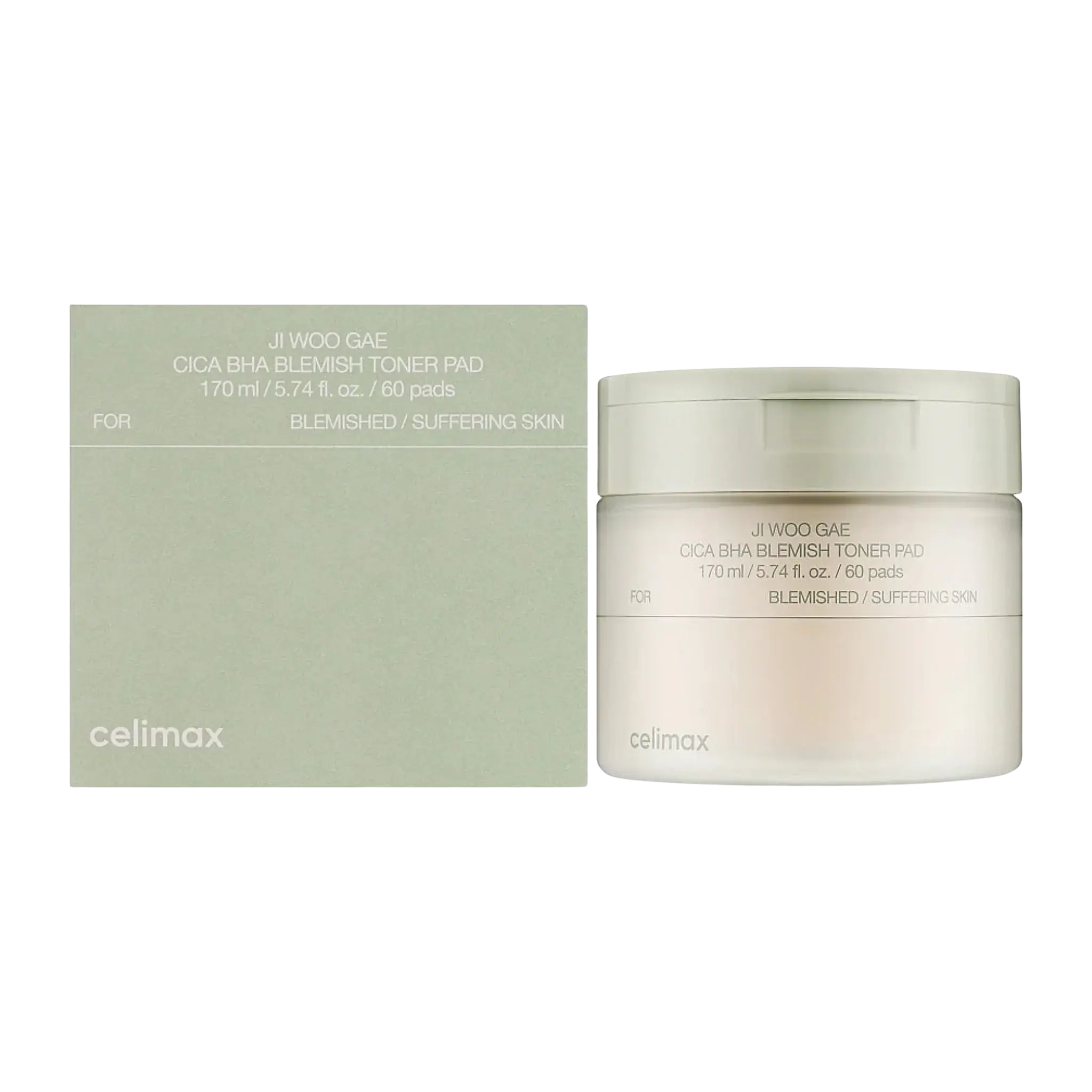Пэды/Celimax Ji Woo Gae Cica BHA Blemish Toner Pad Findy Uzbekistan