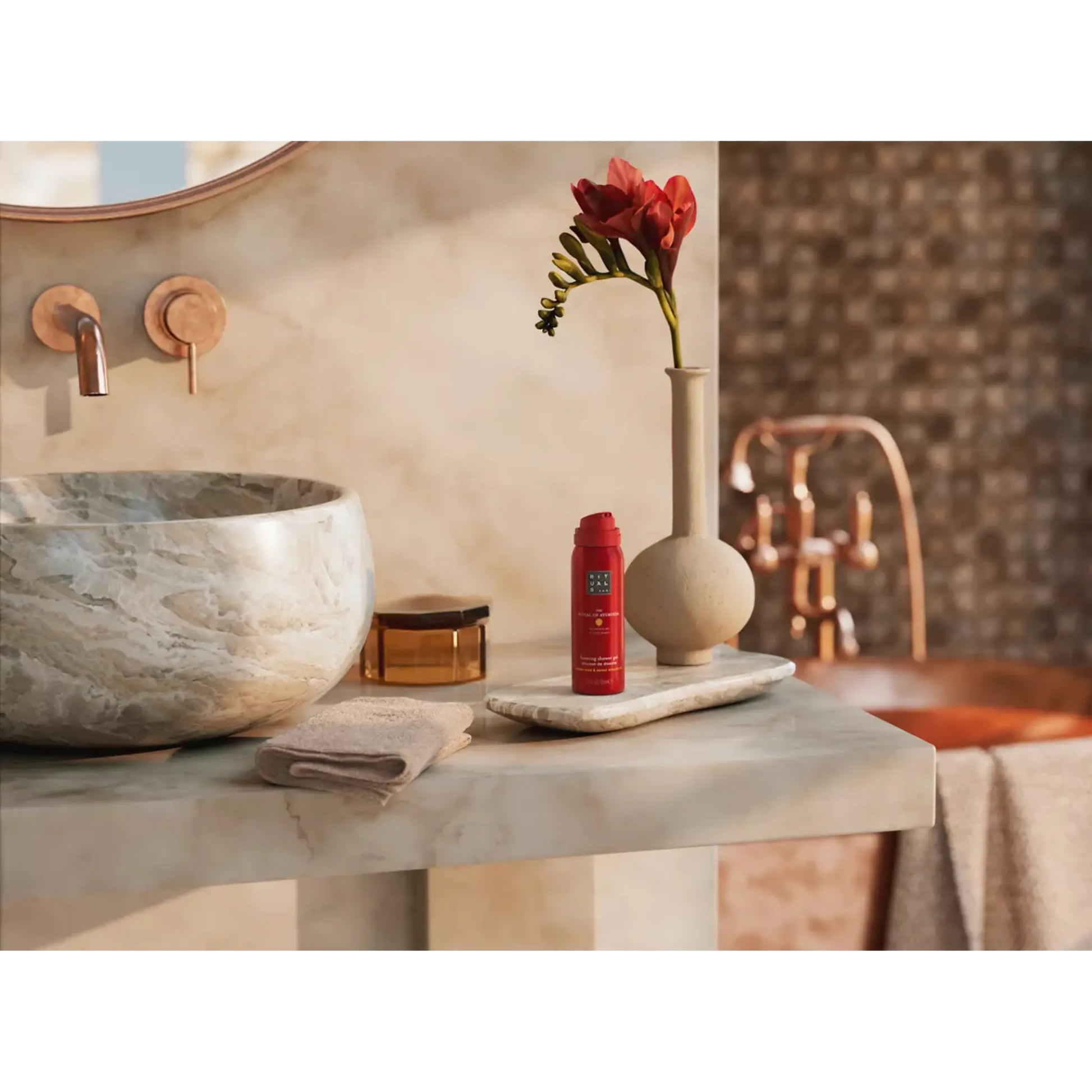 Пенка для душа Rituals — The Ritual of Ayurveda Shower Foam Findy Uzbekistan