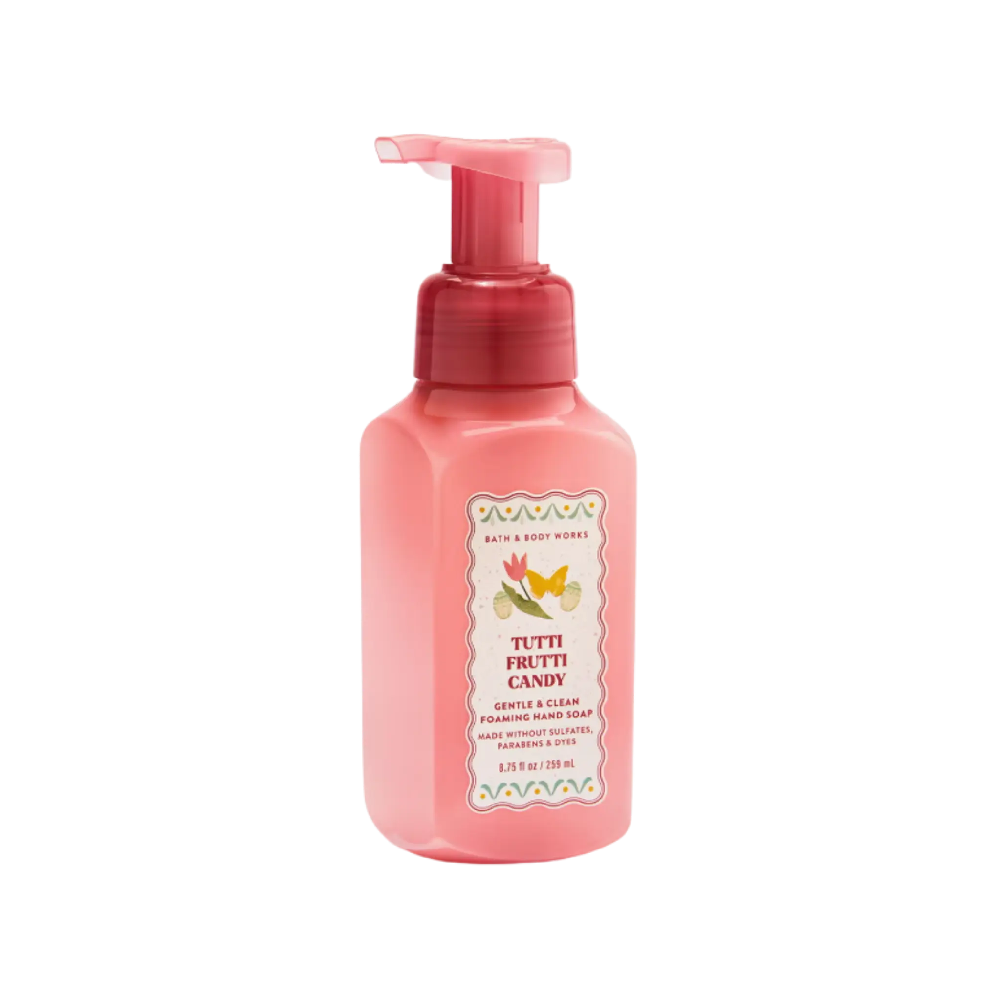 Пенка-мыло для рук Bath & Body Works — Gentle & Clean Foaming Hand Soap / Tutti Frutti Candy, 259 мл Findy Uzbekistan