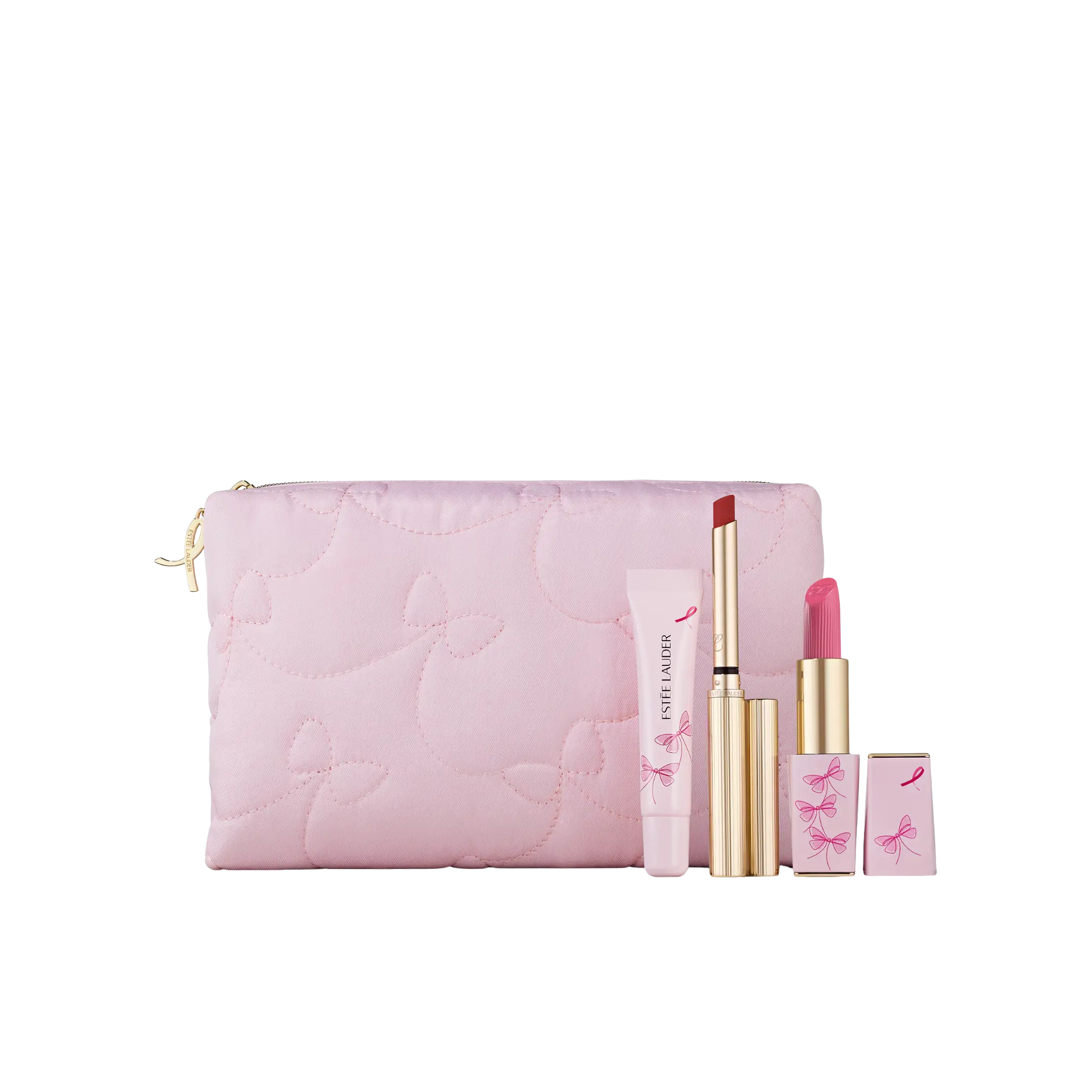 Подарочный набор Transforming Hope Lip Collection Pink Ribbon Makeup Gift Set Findy Uzbekistan